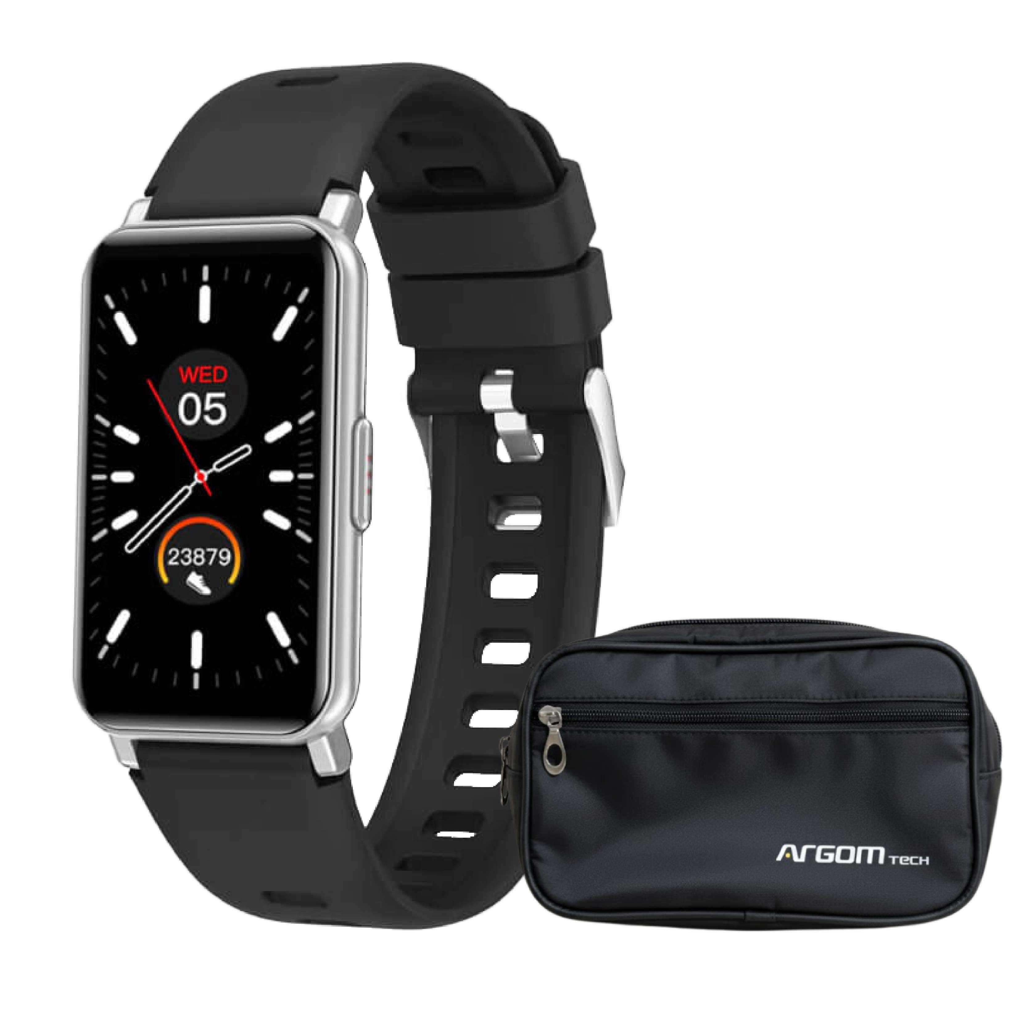Reloj Argom Smartwatch B20 Negro + Neceser