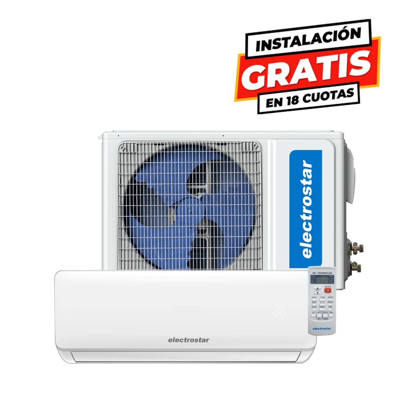 Aire Acond Electrostar 18000BTU F/c R41