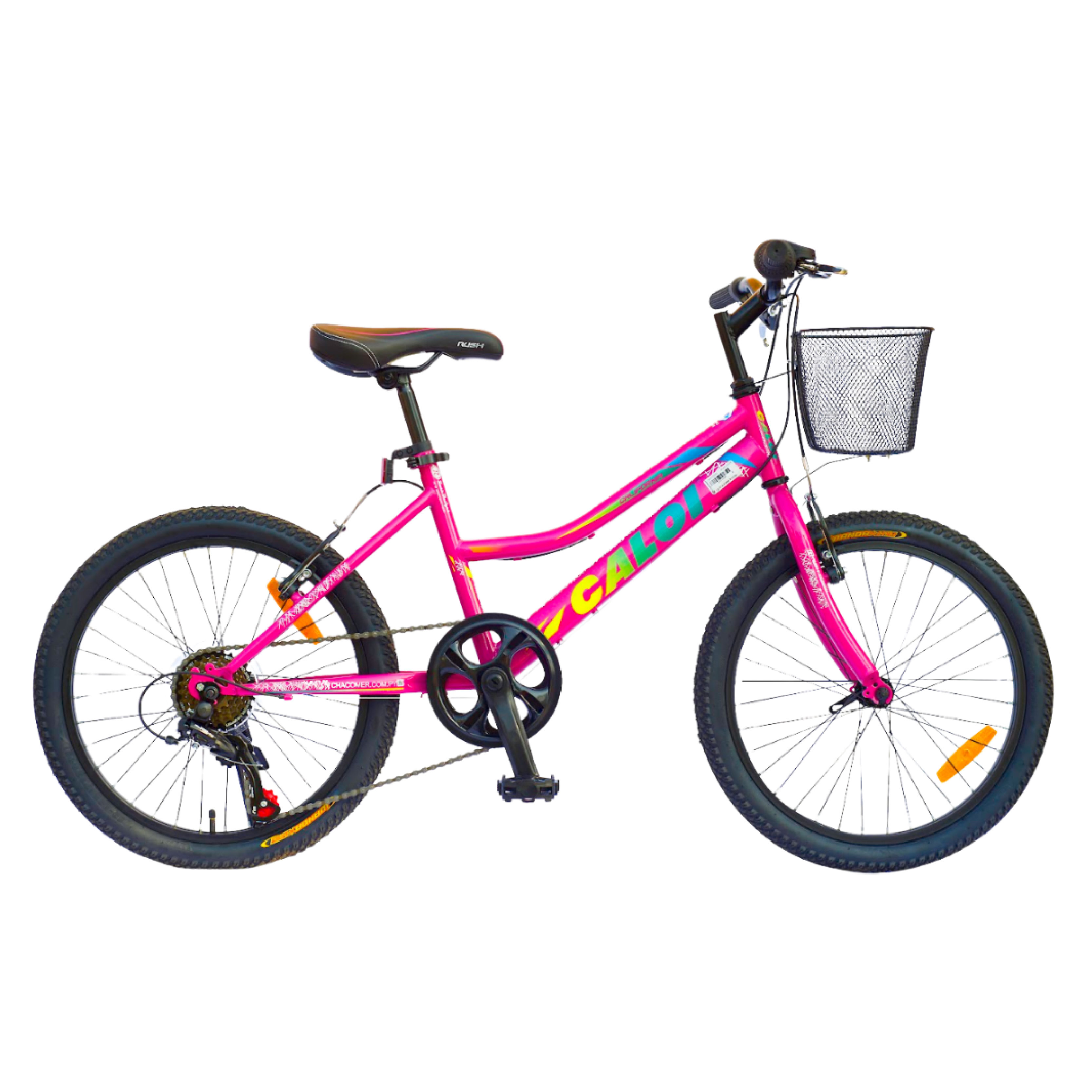 Bicicleta Caloi California 20" Fucsia