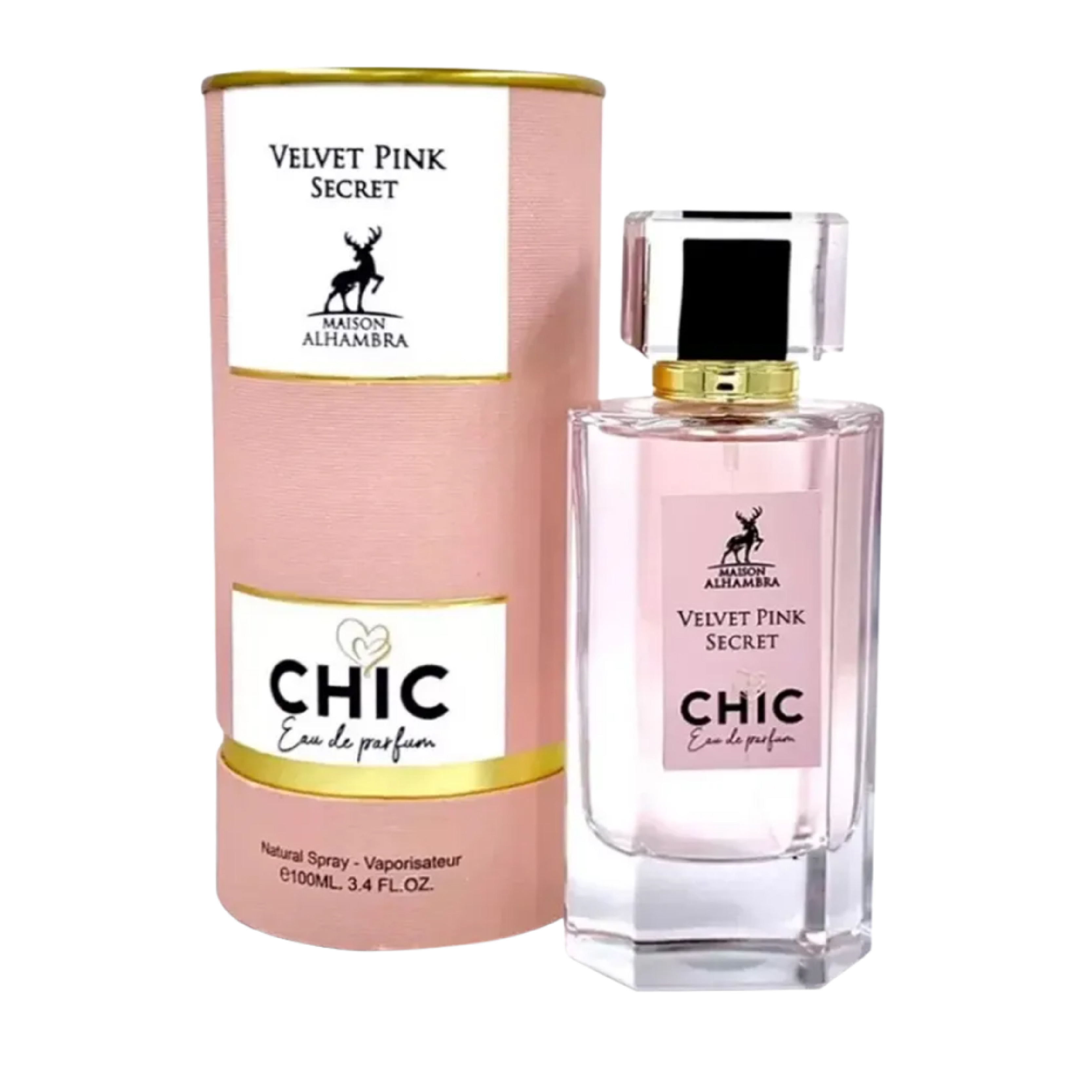 Perfume Maison Alhambra Chic Velvet Pink Secret 100ML