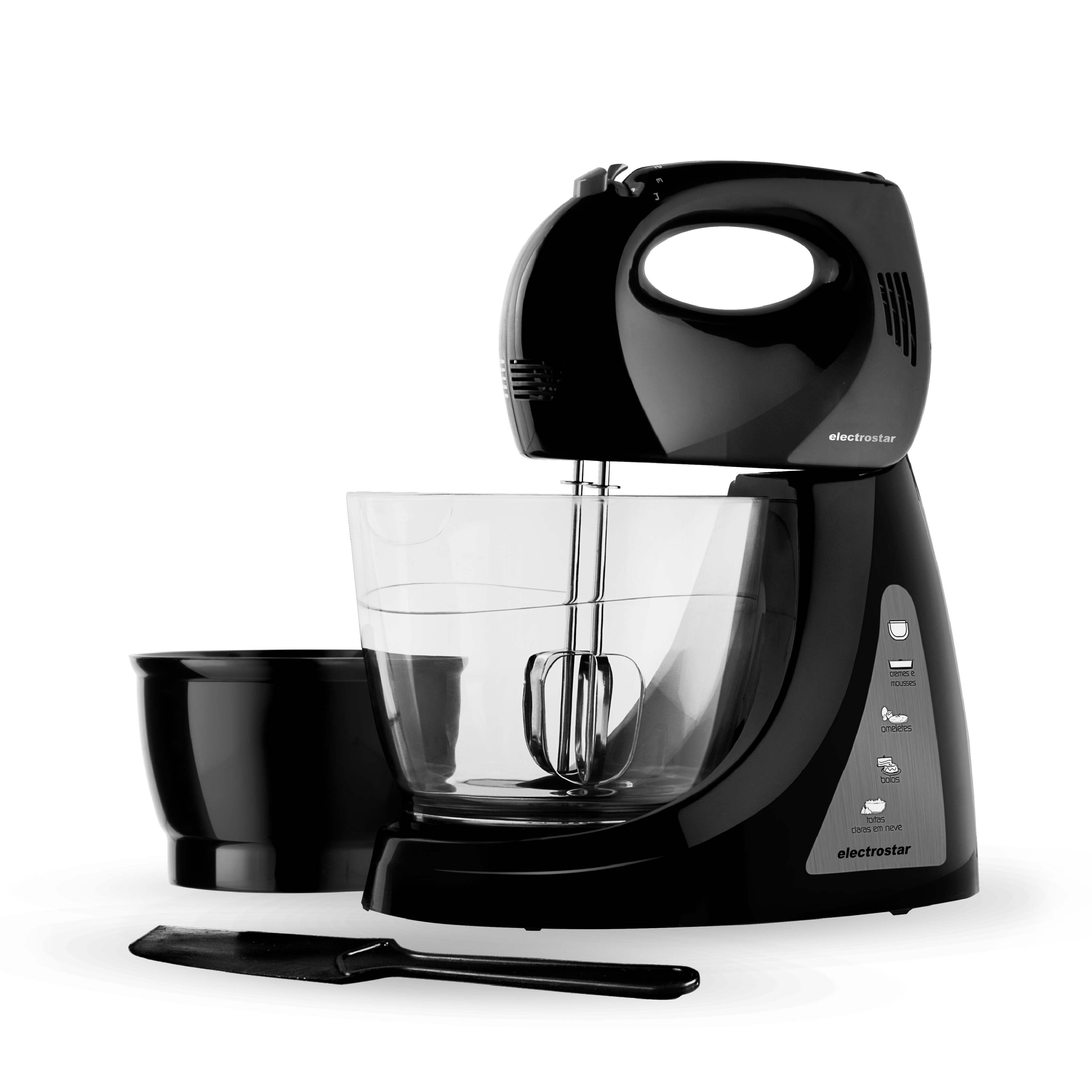 Планетарный миксер Electrostar Activa BB4003 Duo 3,5 л, чёрный