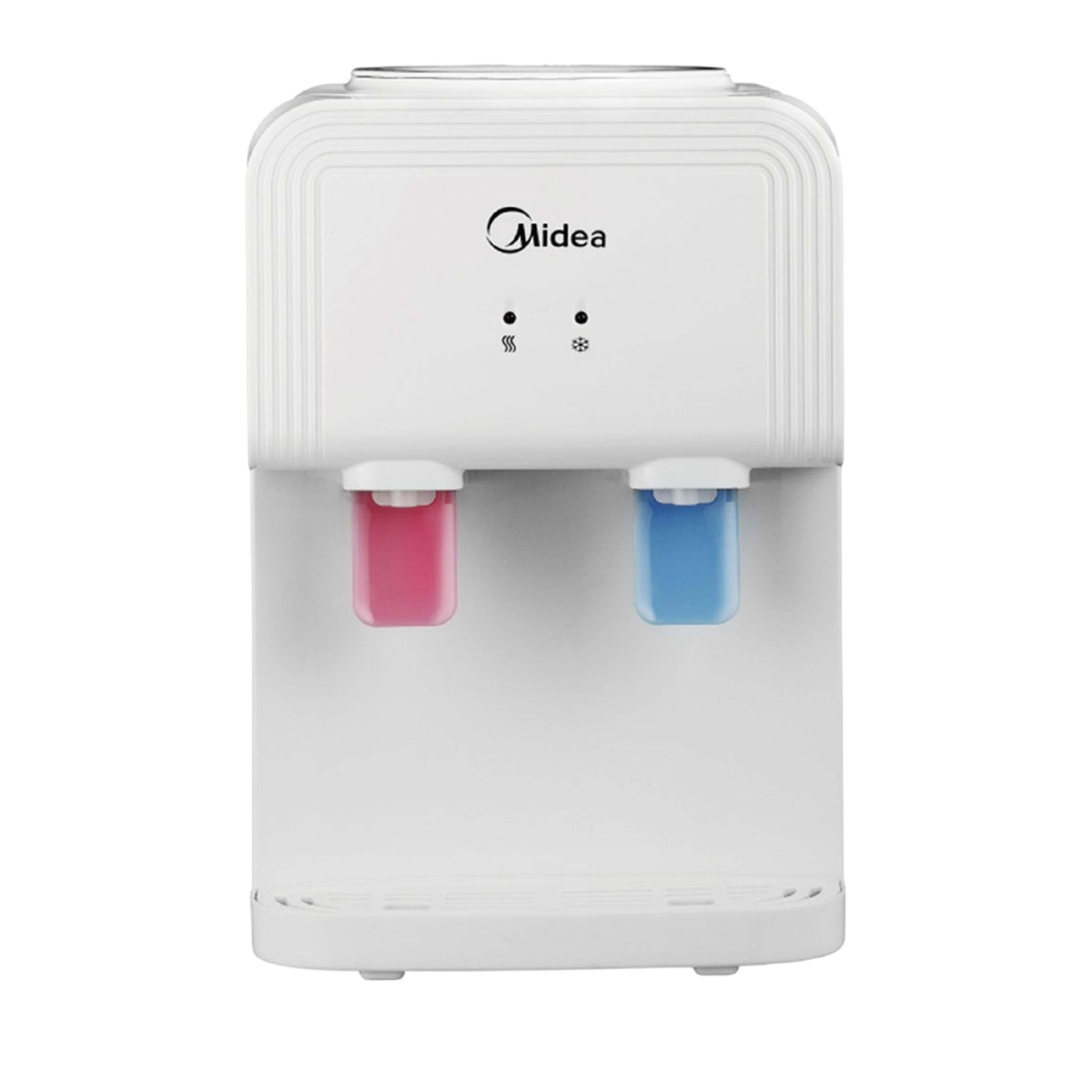 Настольный кулер для воды Midea YD1539T под бутыль, горячая/холодная, белый