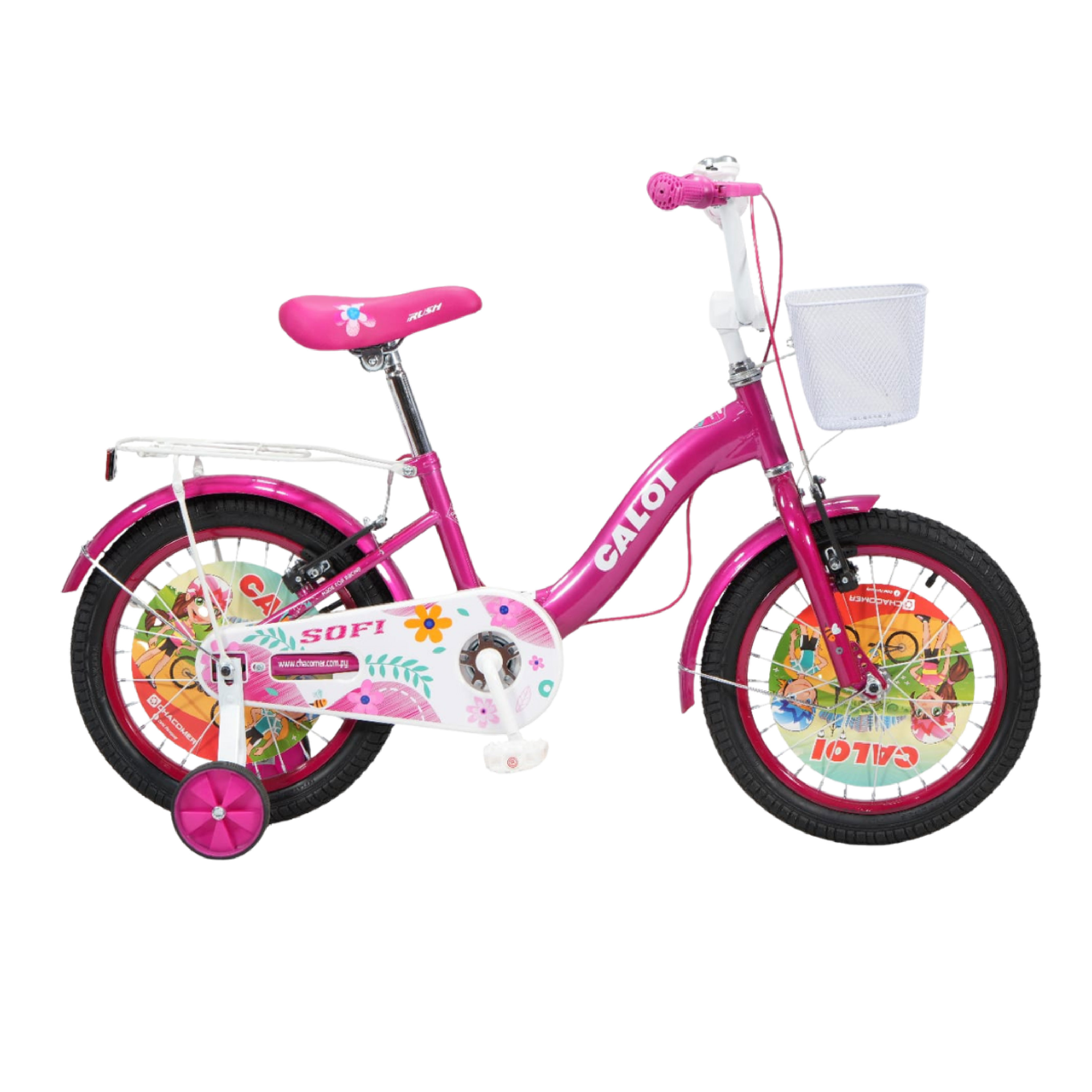 Bicicleta Caloi Sofi 12" Fucsia (25)