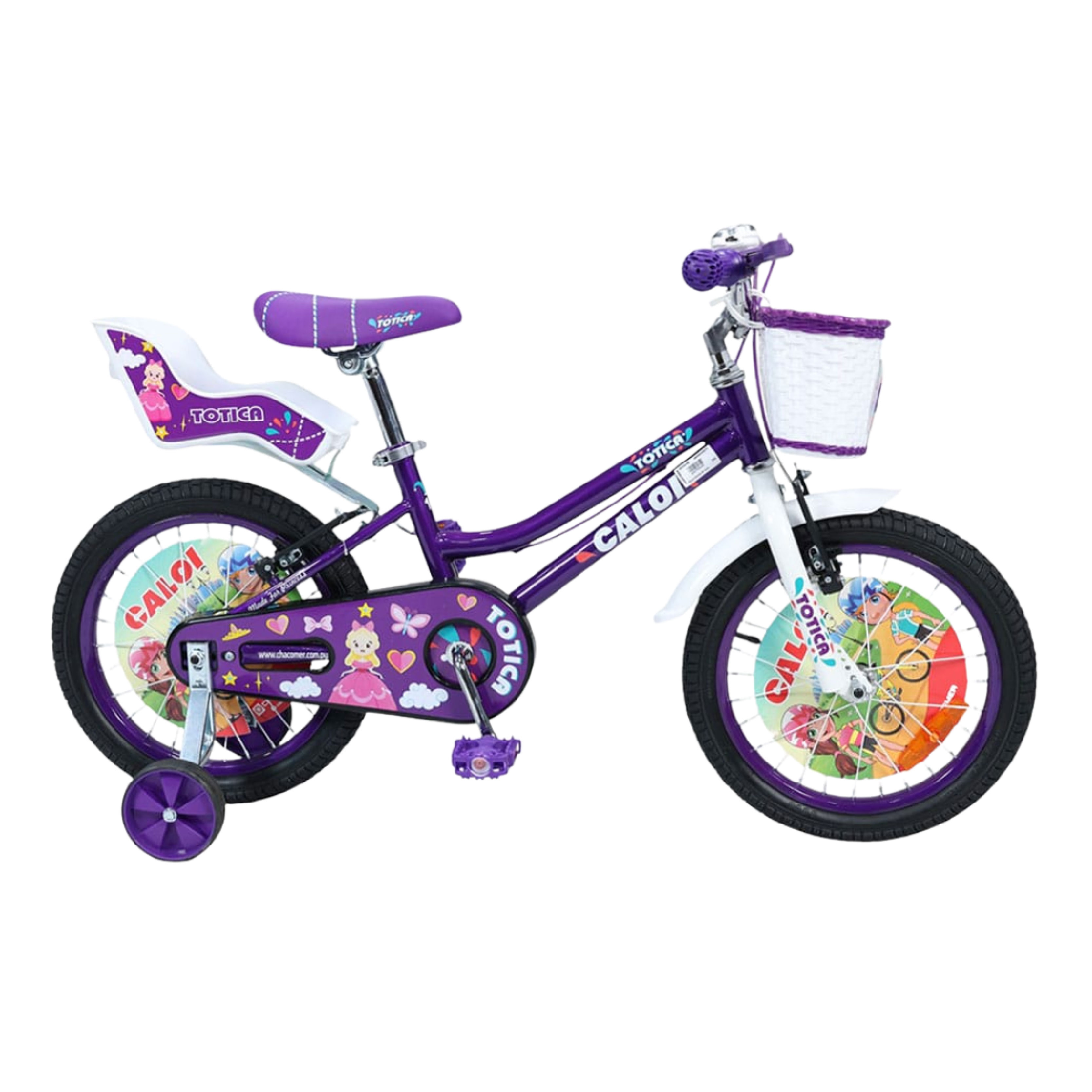 Bicicleta Caloi Totica 16" Lila