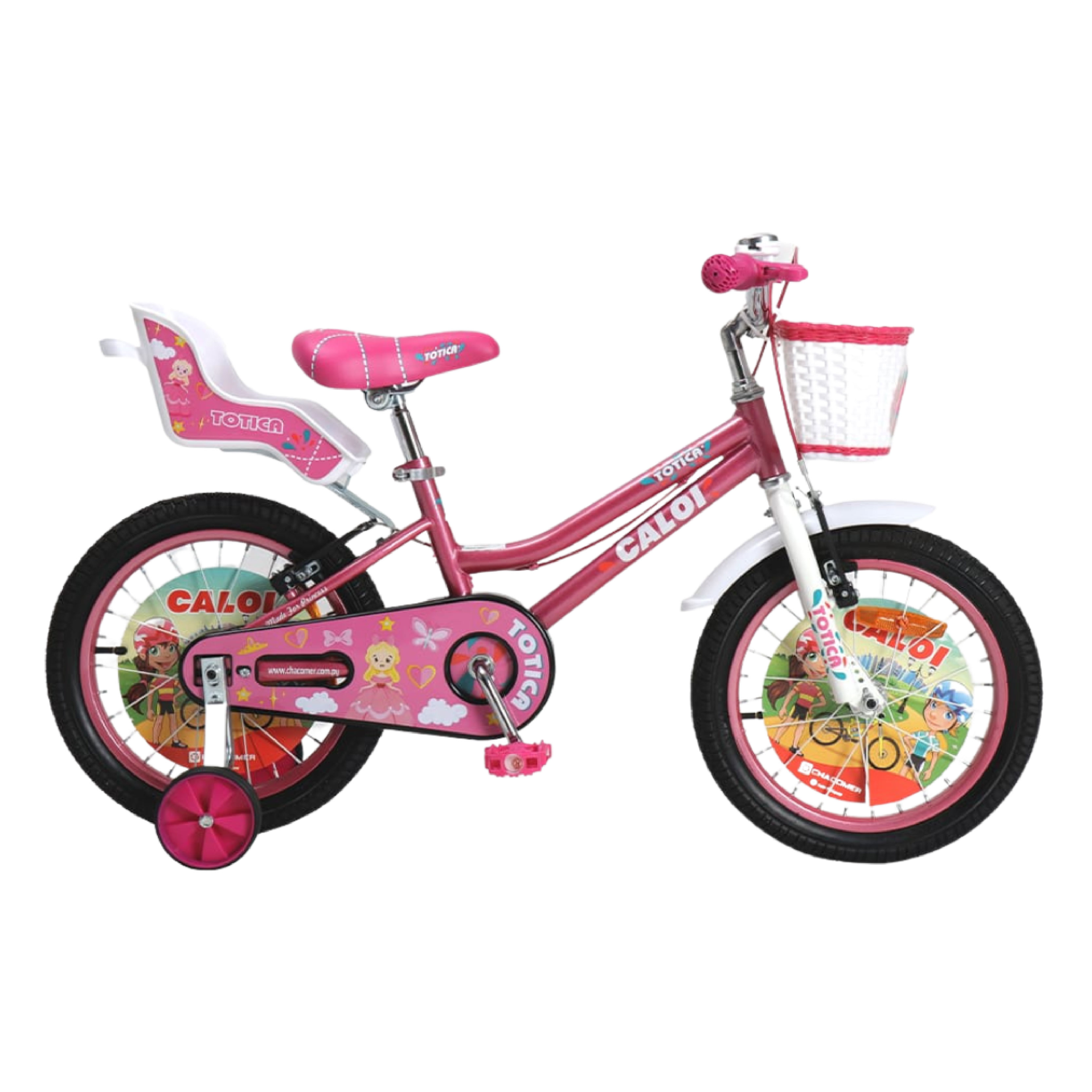 Bicicleta Caloi Totica 16" Rosa