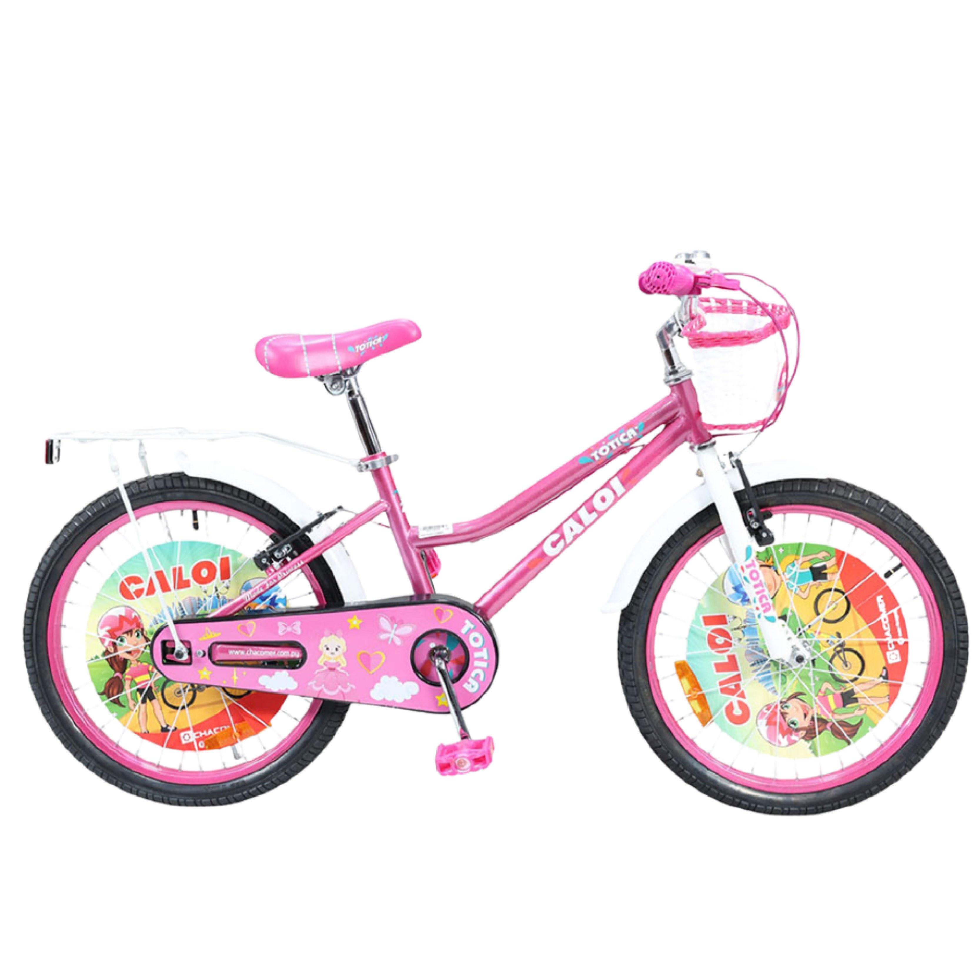 Bicicleta Caloi Totica 20" Rosa