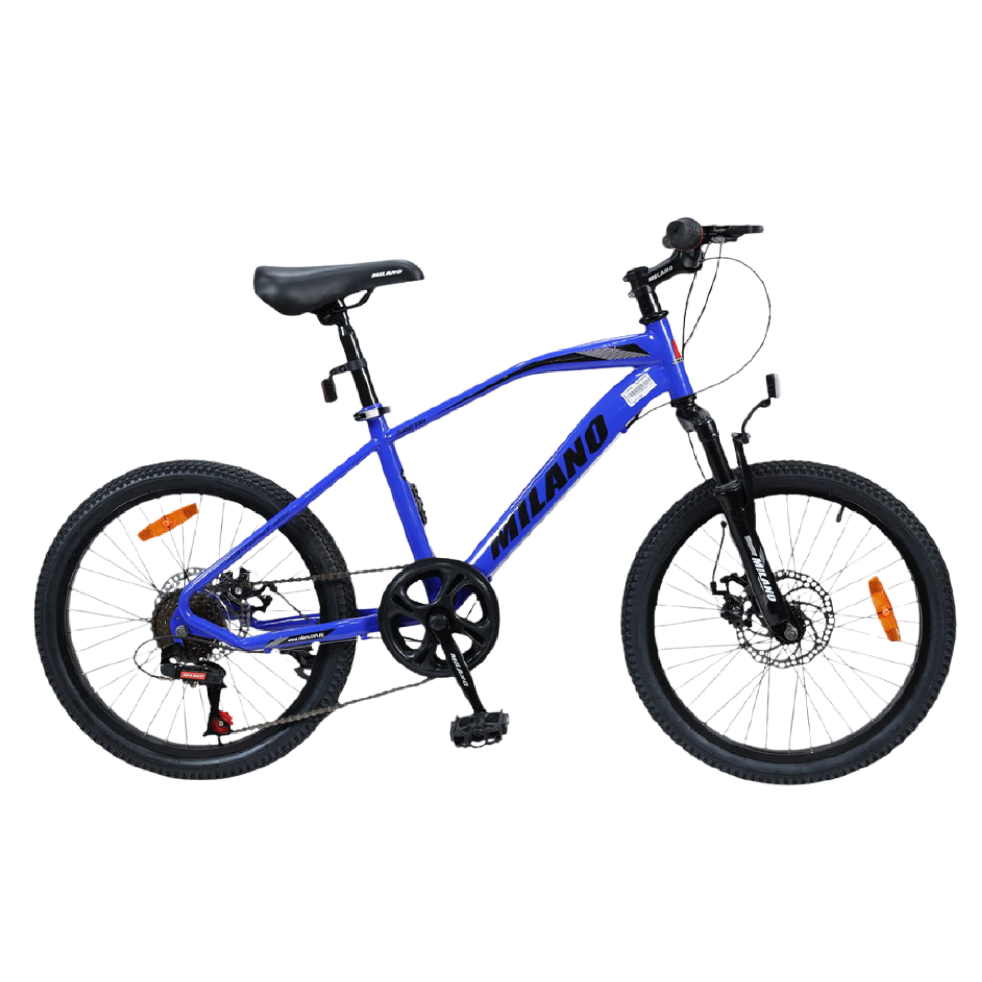 Bicicleta Milano Saeta 24" Azul 24VEL