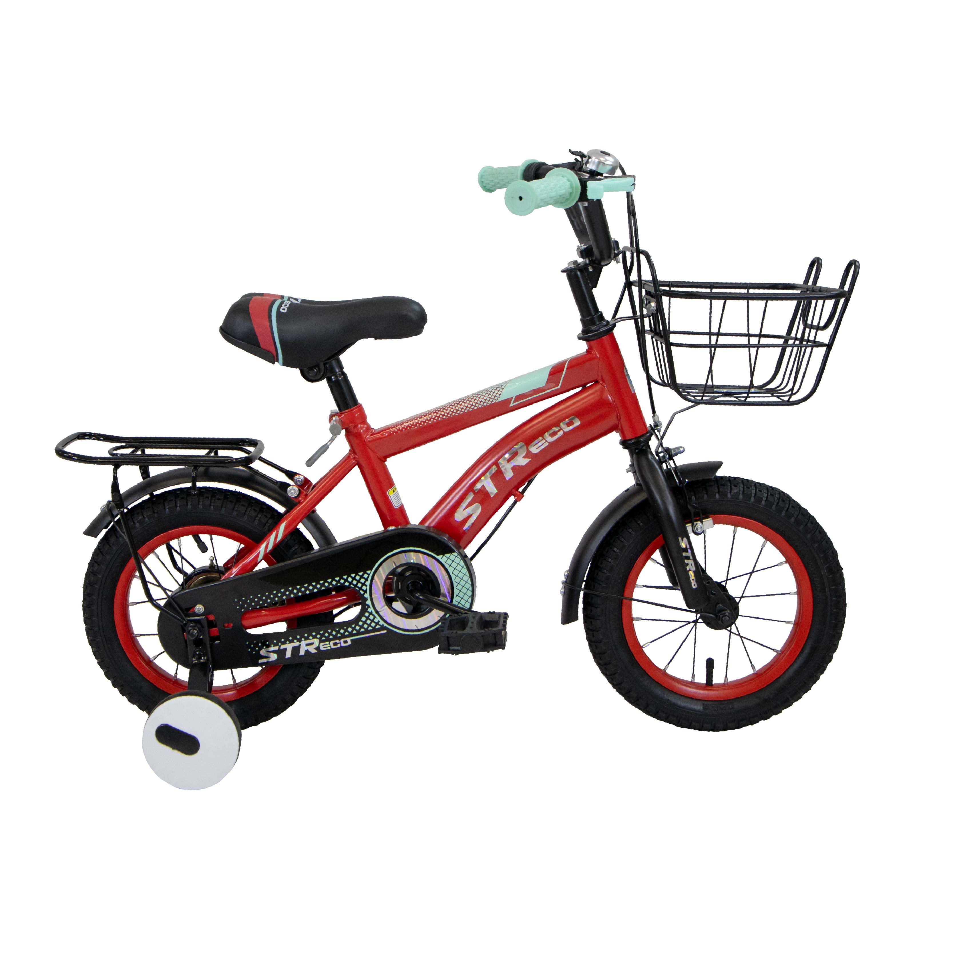 Bicicleta Str Eco 12" Rojo/turquesa
