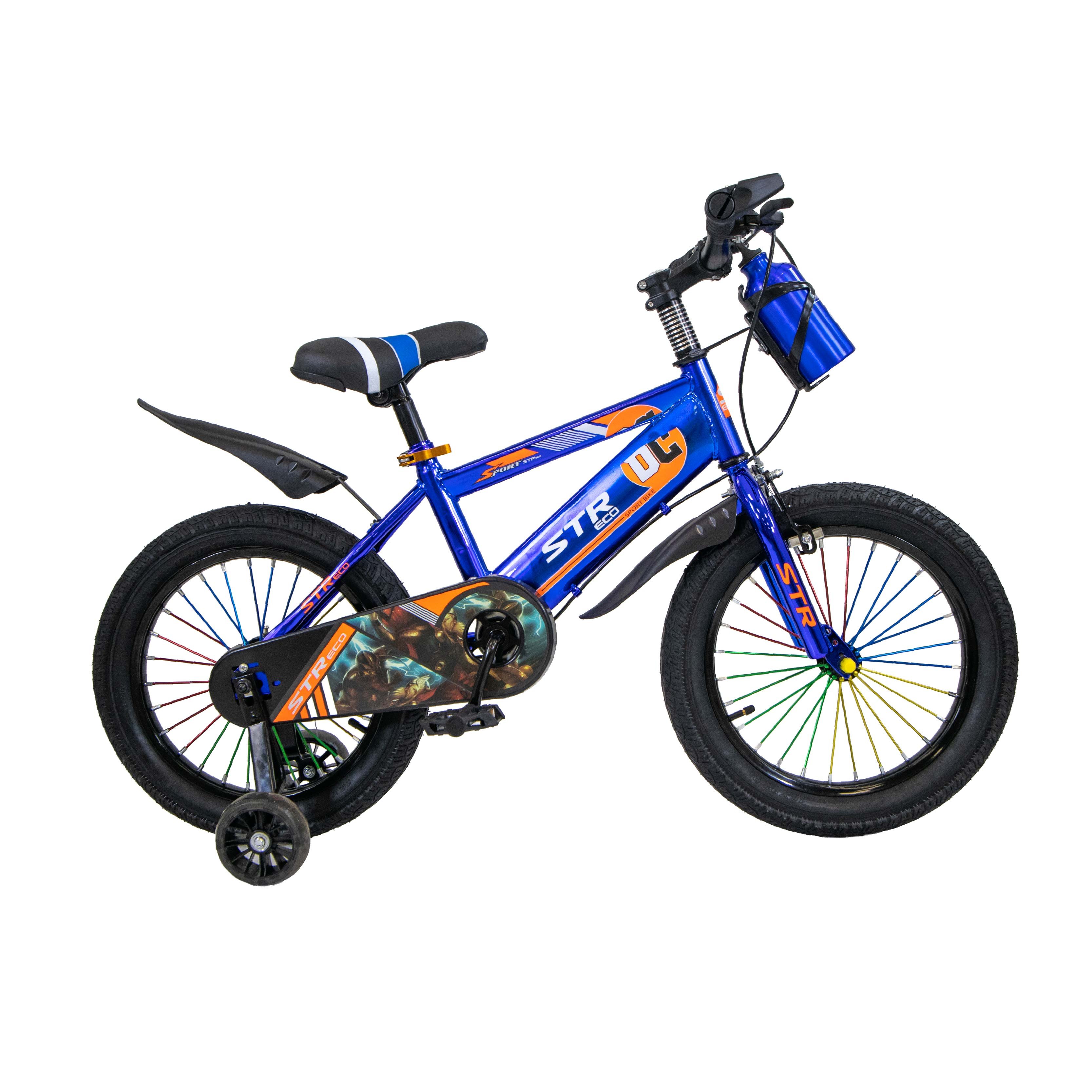 Bicicleta Str Eco 16" Azul/naranja