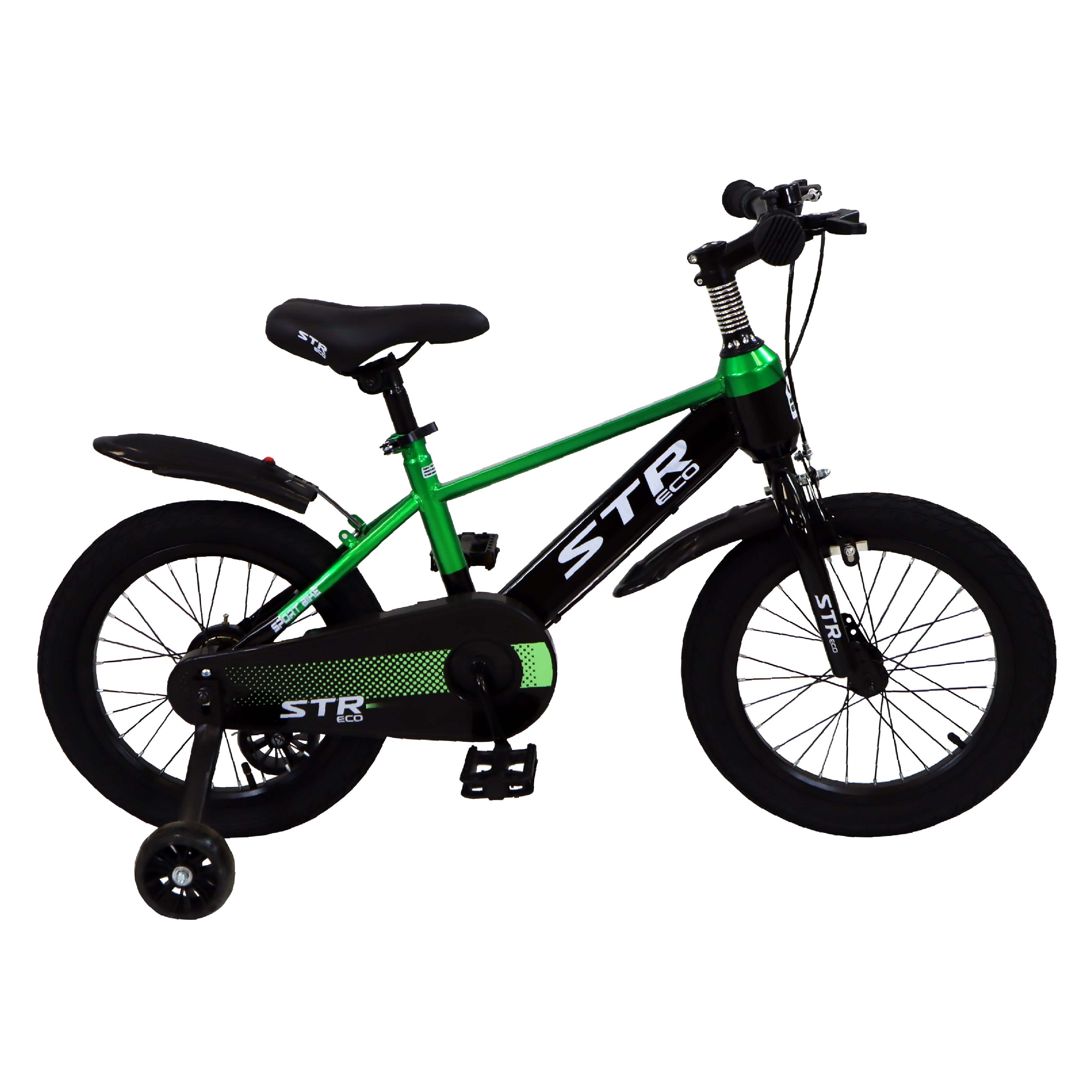 Bicicleta Str Eco 16" Verde/negro