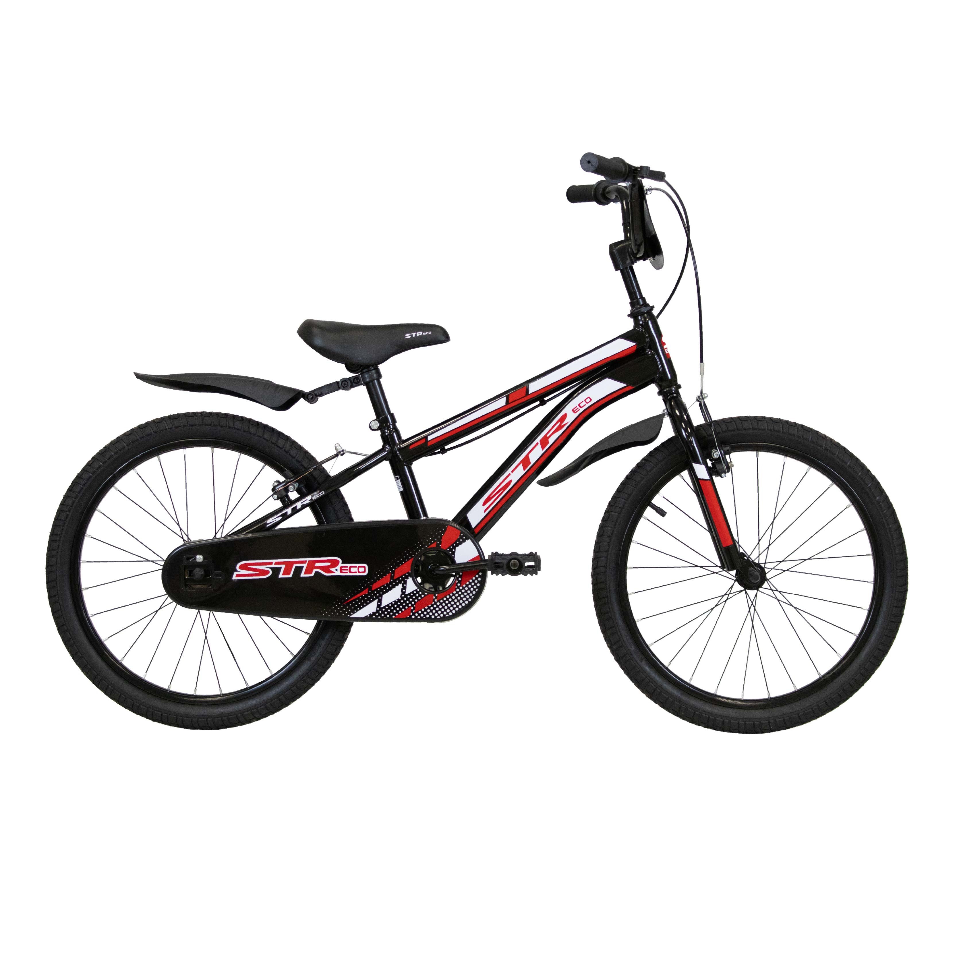 Велосипед Str Eco 20" — красный/белый