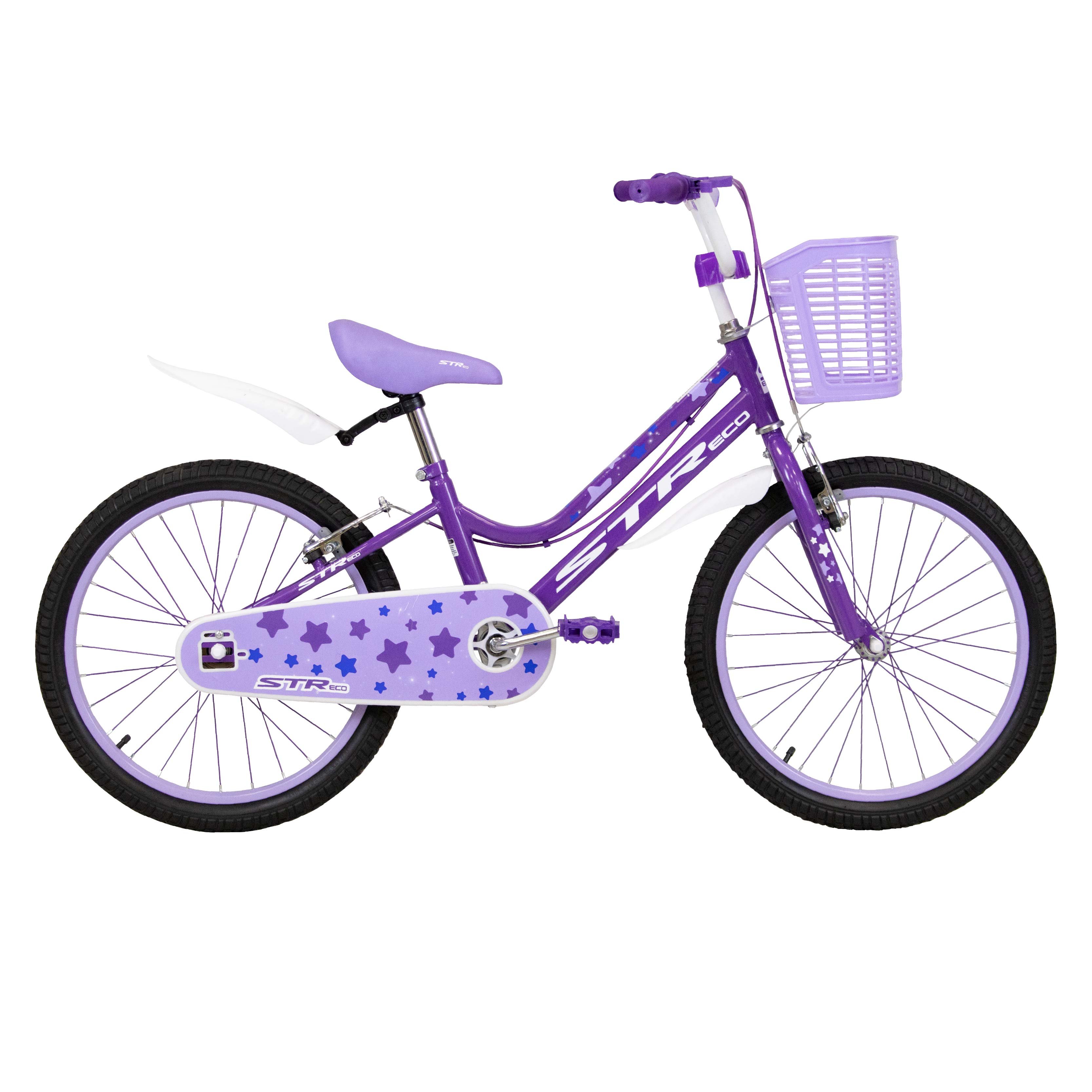 Велосипед Str Eco Estrella 20" — фиолетовый/сиреневый