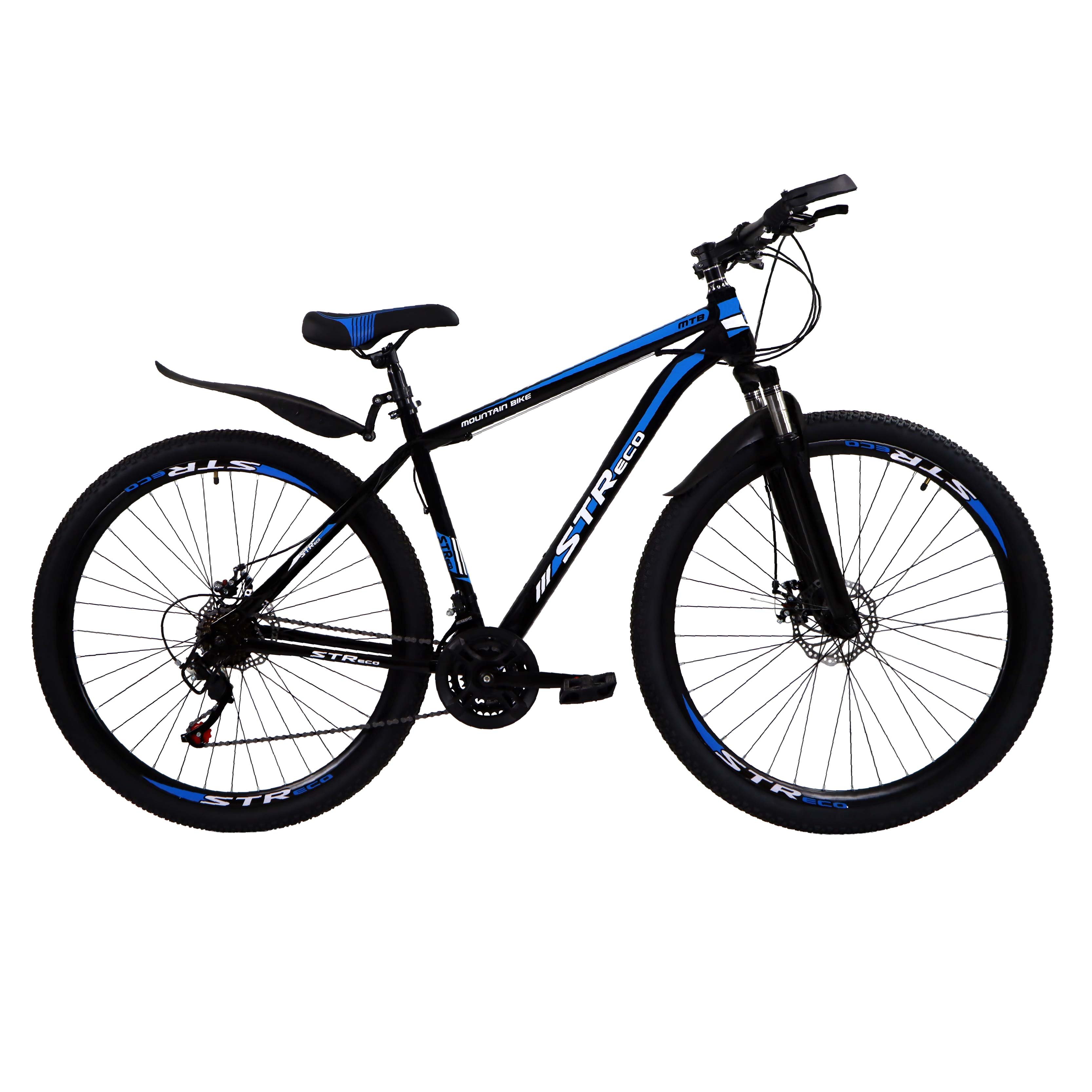 Велосипед Str Eco 29" — синий/чёрный
