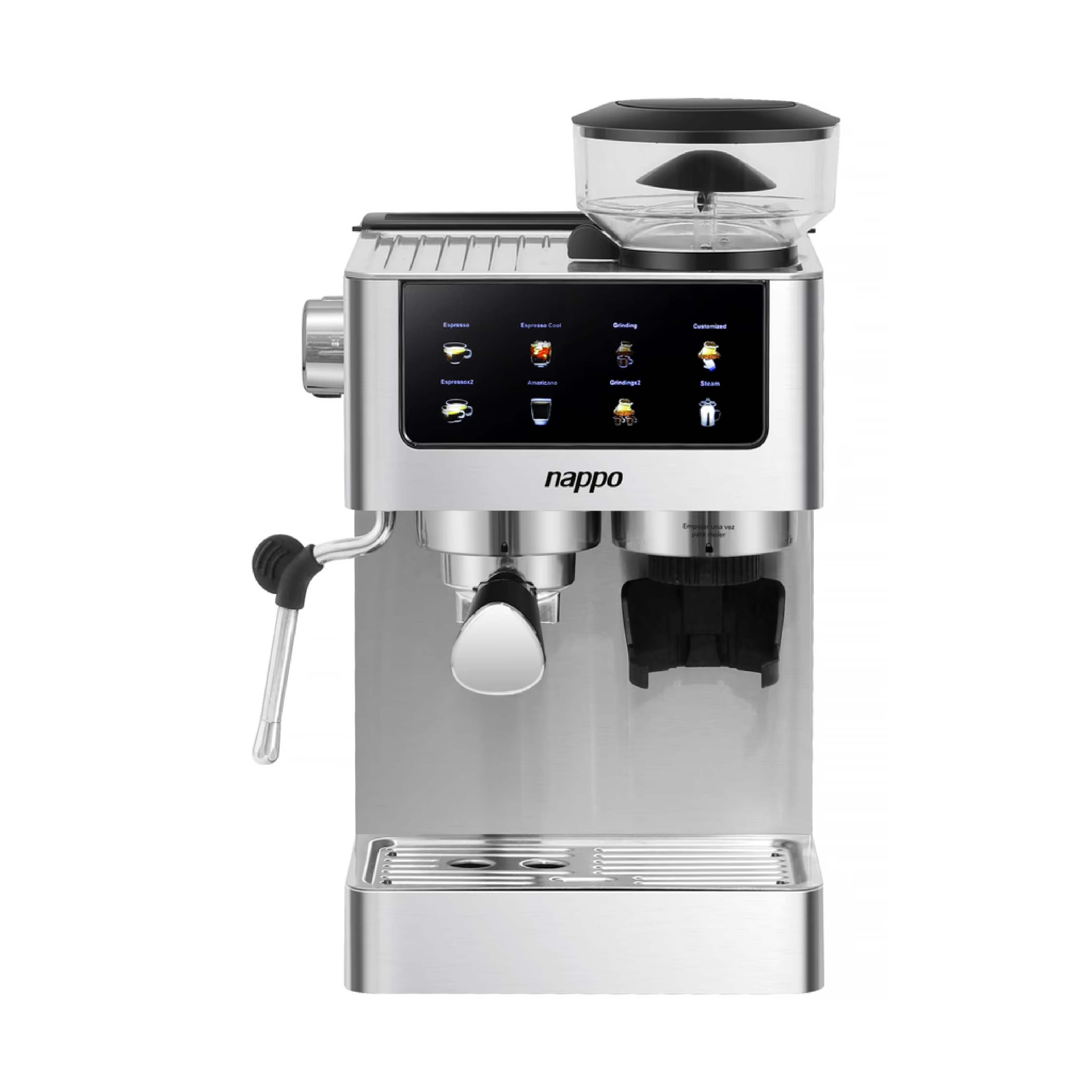 Эспрессо-кофемашина Nappo Barista 6 в 1 NEC-339 с кофемолкой