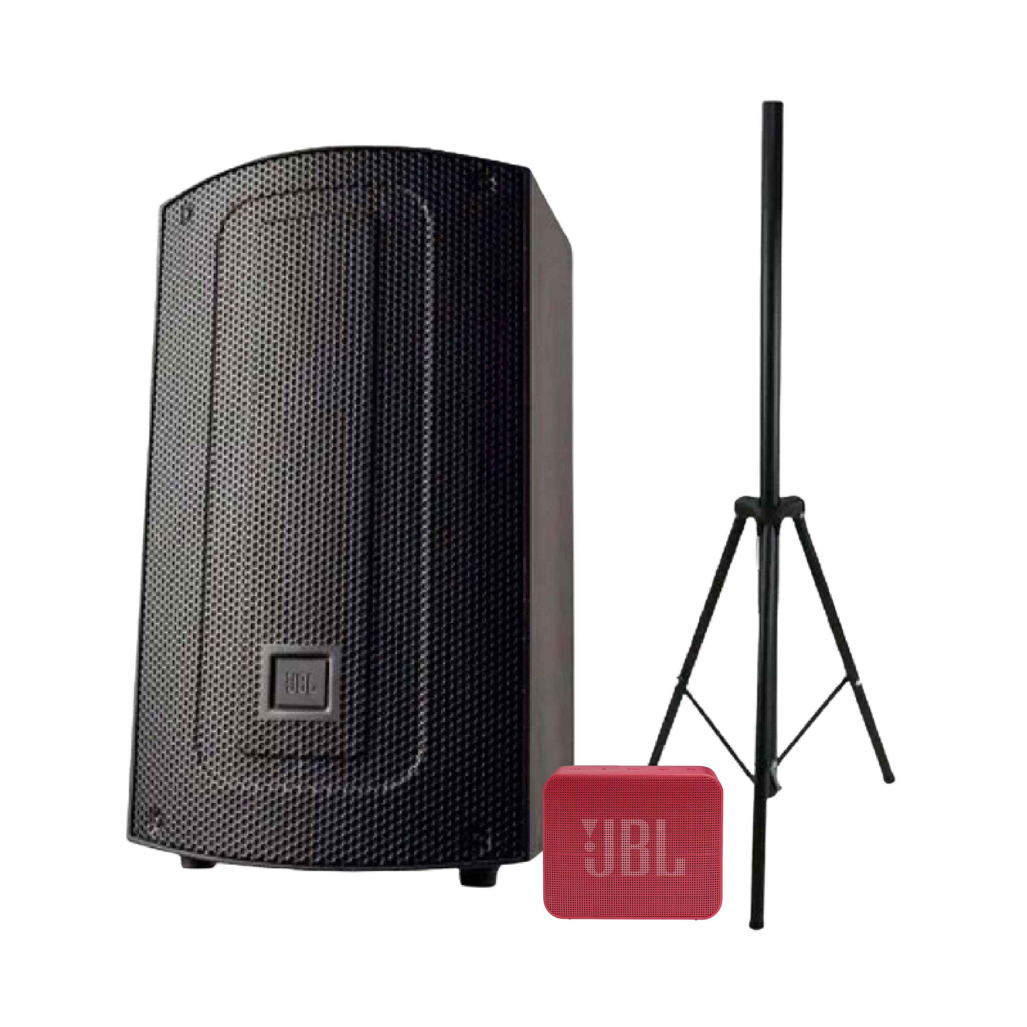 Колонка JBL на стойке + колонка Go