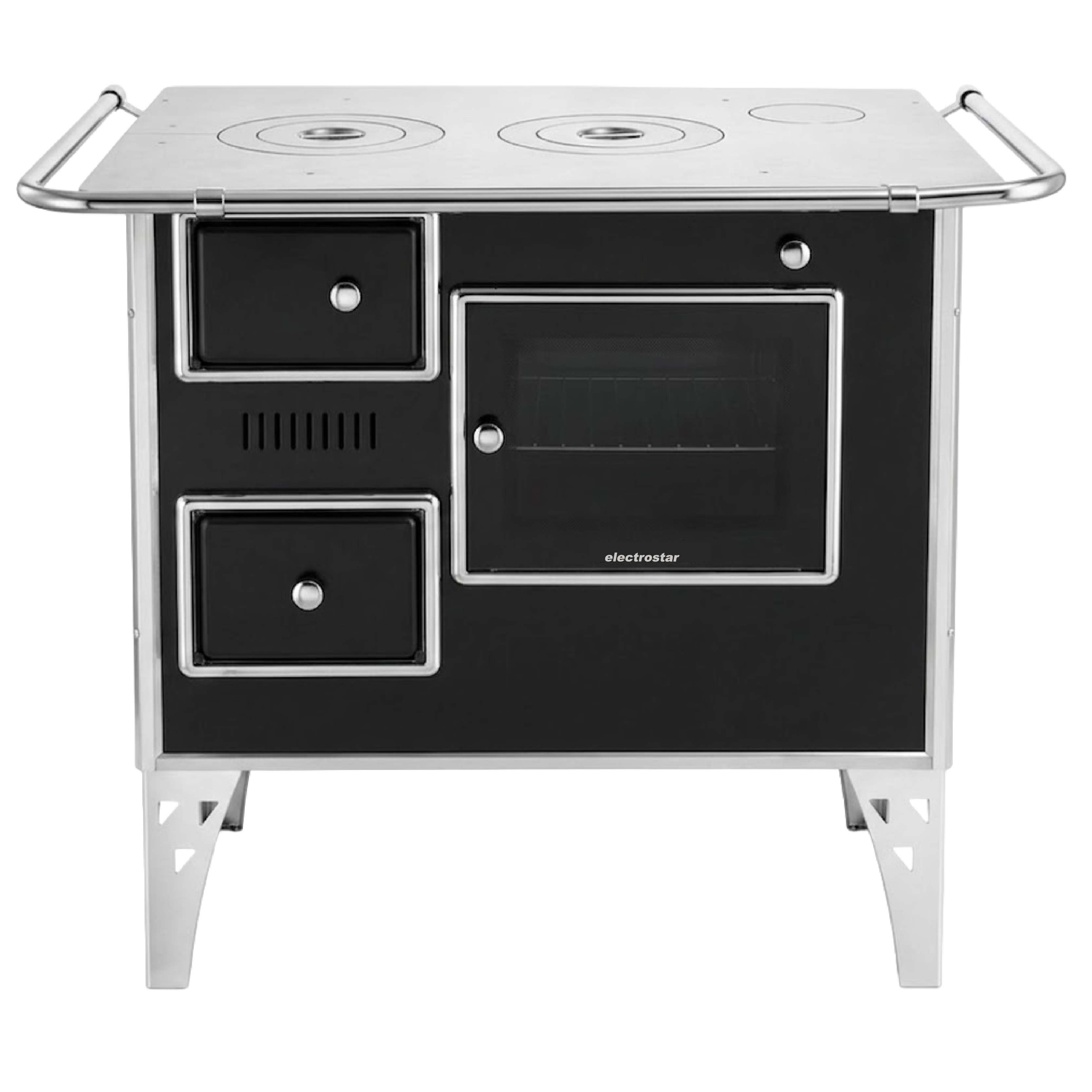 Дровяная плита Electrostar CL4003 чёрная