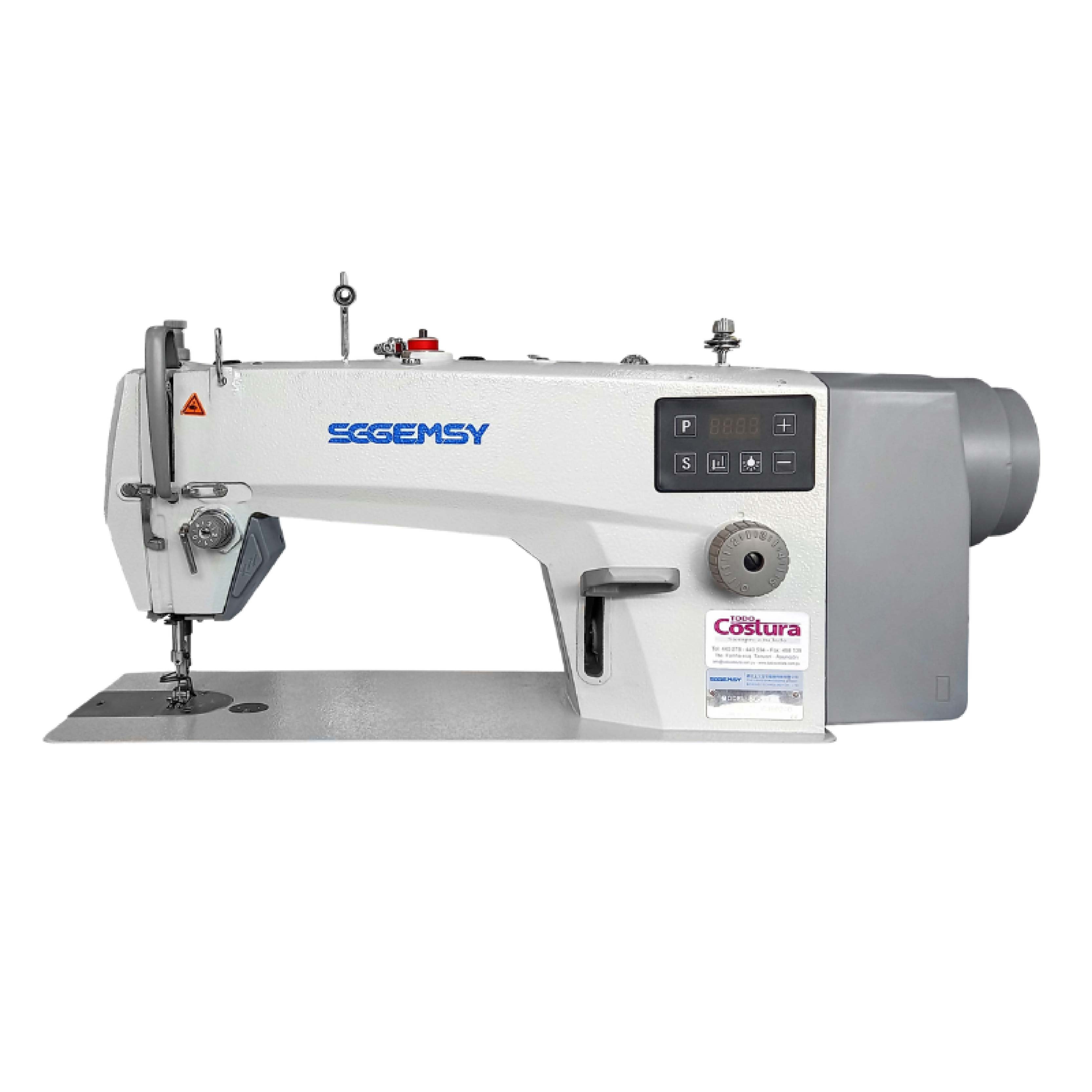 Maquina De Coser Gemsy GEM8802E Recta Liviana