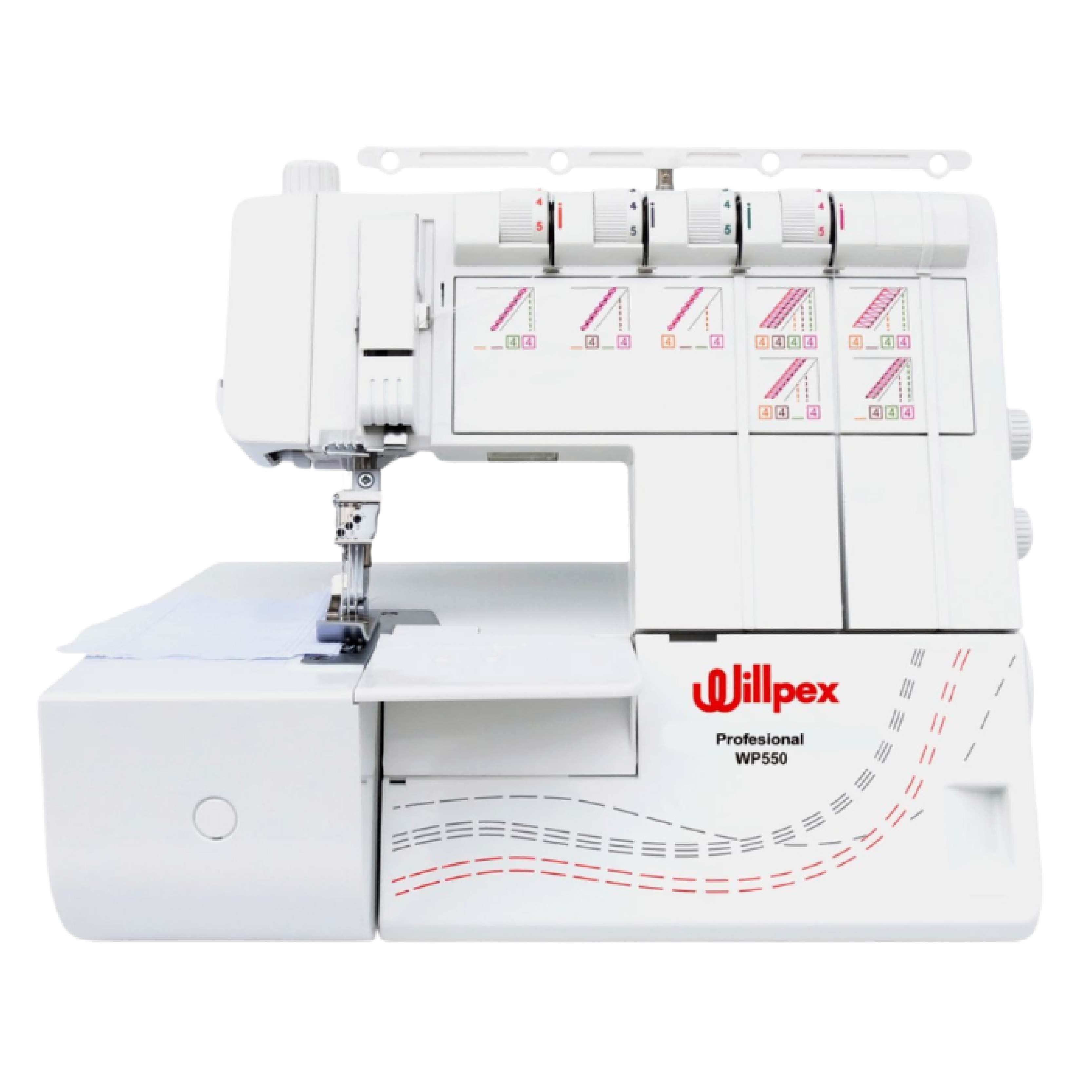 Maquina De Coser Willpex WP-550 Collareta