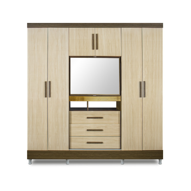 Ropero Nobile Blumenau 6P Av/no TV Hasta 32"