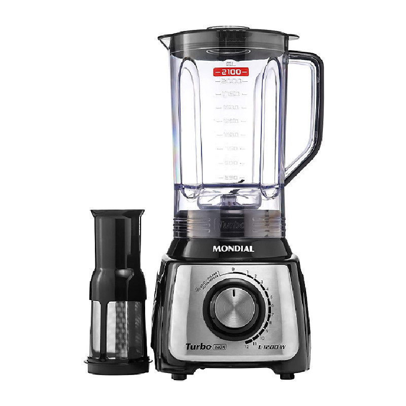 Licuadora Mondial L-1200BI 3L 12VEL. Ng