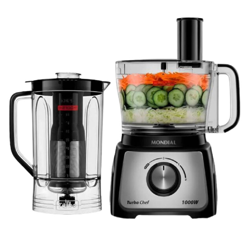 Кухонный комбайн Mondial MPN-01-BF Tubo Cheff 9 в 1