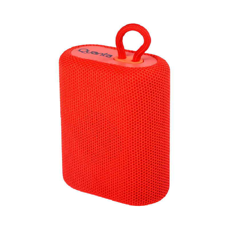 Speaker Quanta QTSPB64 Portatil Rojo BT/USB/5W/TWS/SD/FM