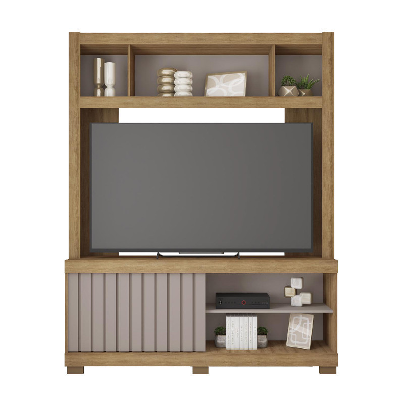 Estante Nobile Cinee 65" Havana/buriti
