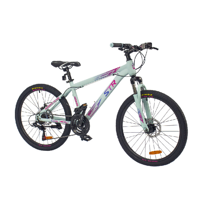 Bicicleta Str Roma 24" Celeste/rosa