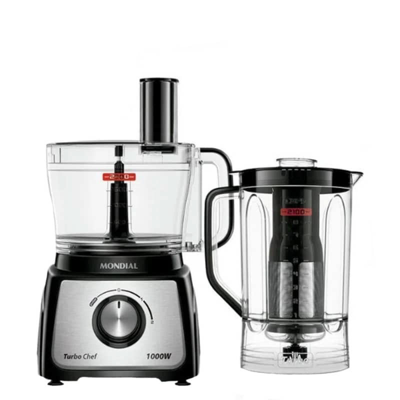 Кухонный комбайн Mondial Turbo Chef 9 в 1 MPN-01-BF