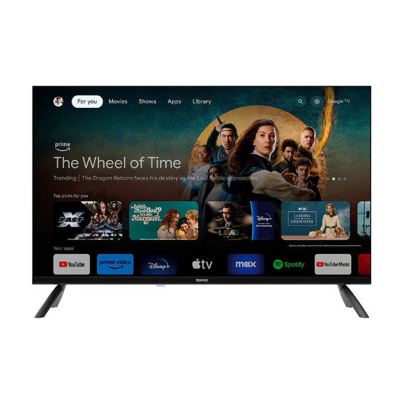 TV Tokyo LED 32" Smart Google HD C/chromecast