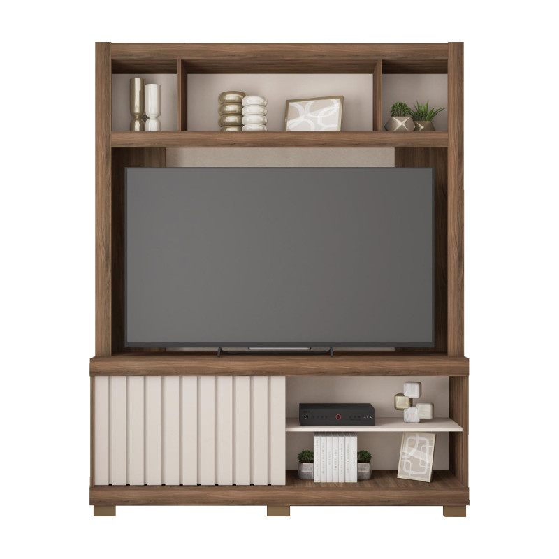 Estante Nobile Cinee 65" Remo/off White