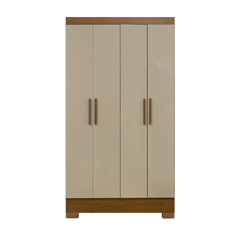 Ropero Nobile Viena 4P/3C Cinamomo/off White 51GR4365