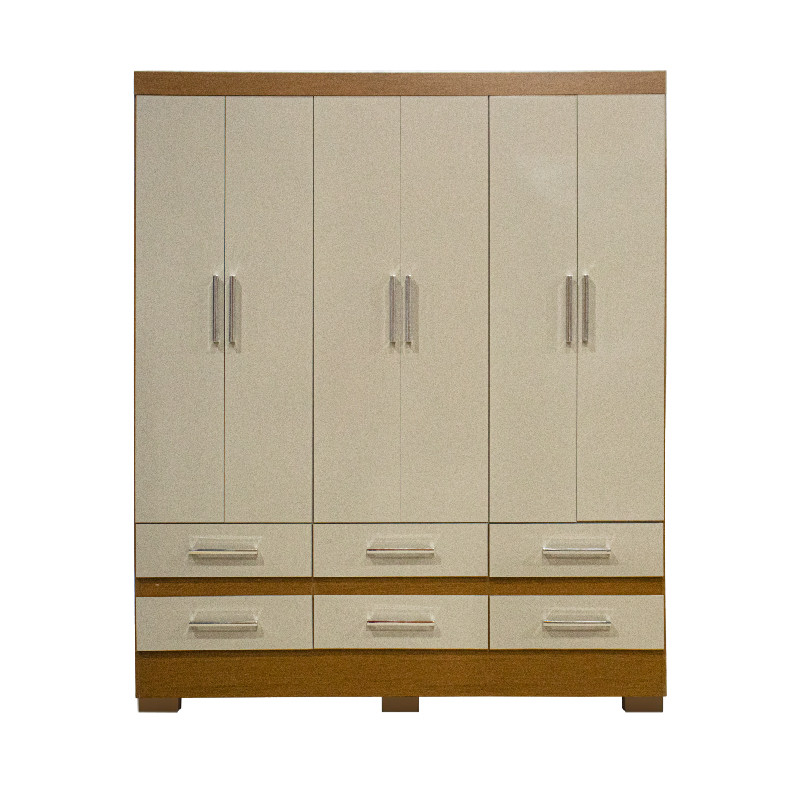 Ropero Nobile Dakota 6P/6C Cinamomo/off White 51GR6687