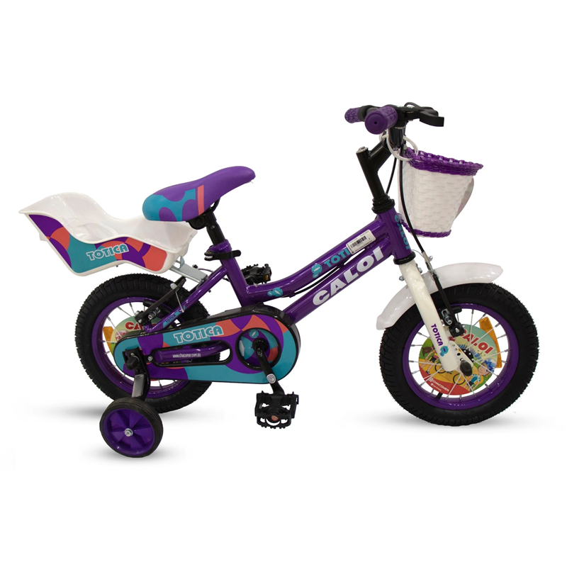 Bicicleta Caloi New Totica 12 Lila