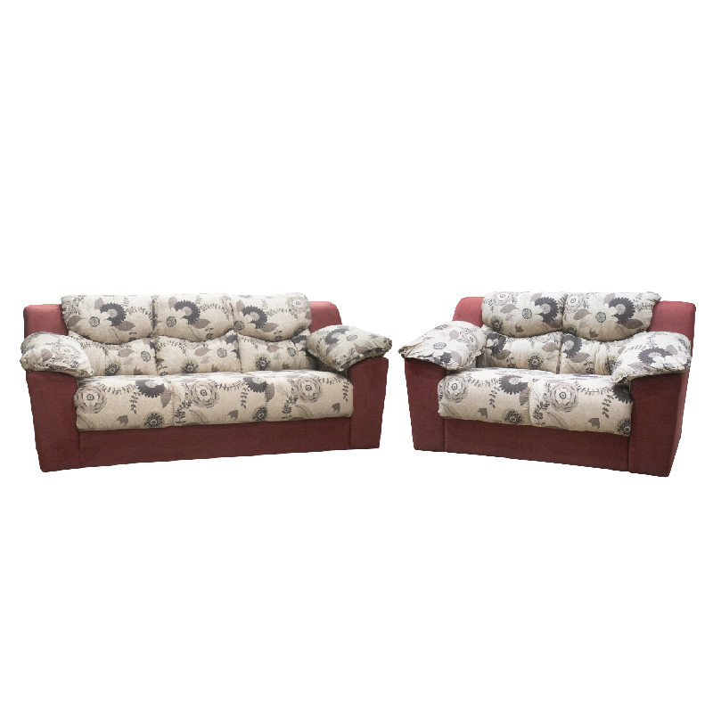 Sofa Nobile Cancun 869/876 Bordo Floral 10142)