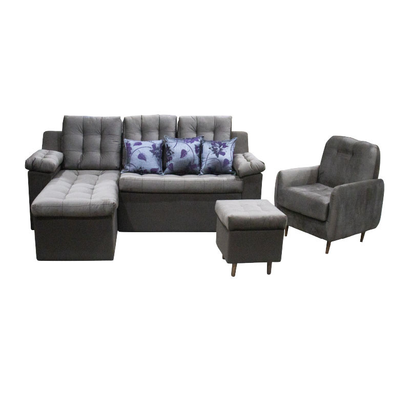 Sofa Nobile Barcelona 871 Marron Pol/puff