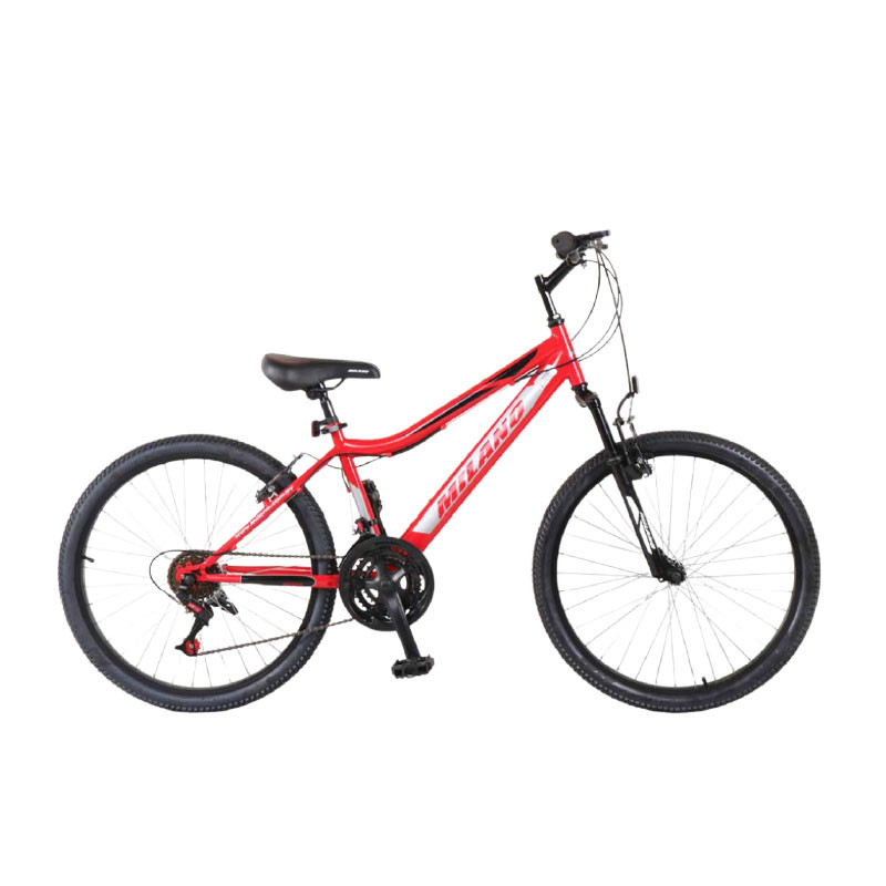Bicicleta Milano Torino 26" 18VEL. Rojo