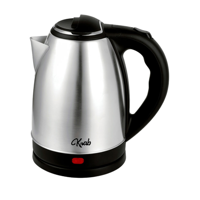 Электрочайник Krab KB2L 2 л 220 В чёрный/нержавейка