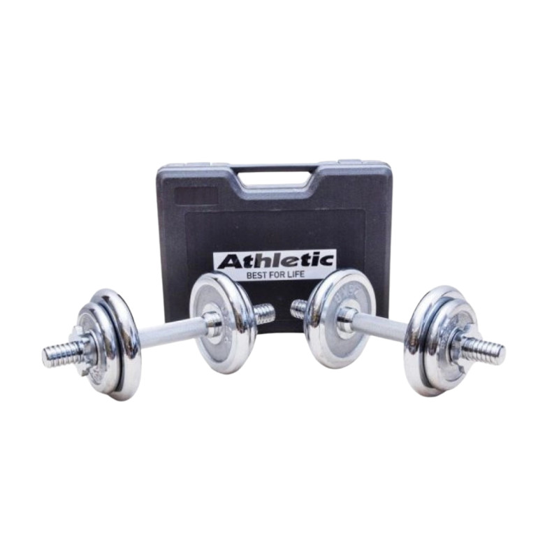 Maletin Set De Mancuernas Athletic 15KG ACAT15539
