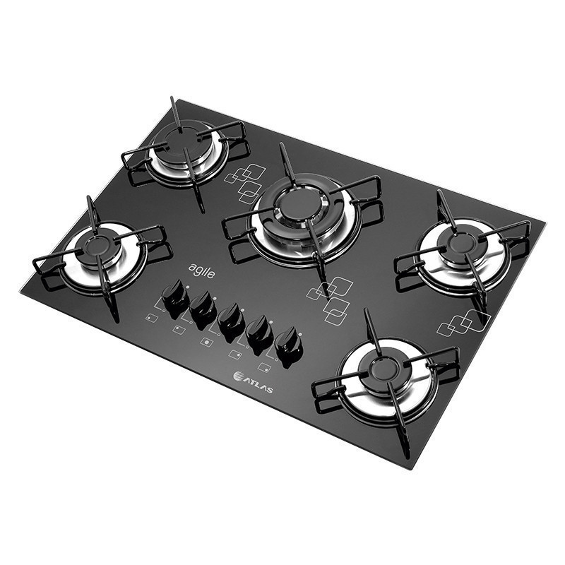 Anafe Atlas A Gas 5H Cooktop Tc Triple Llama