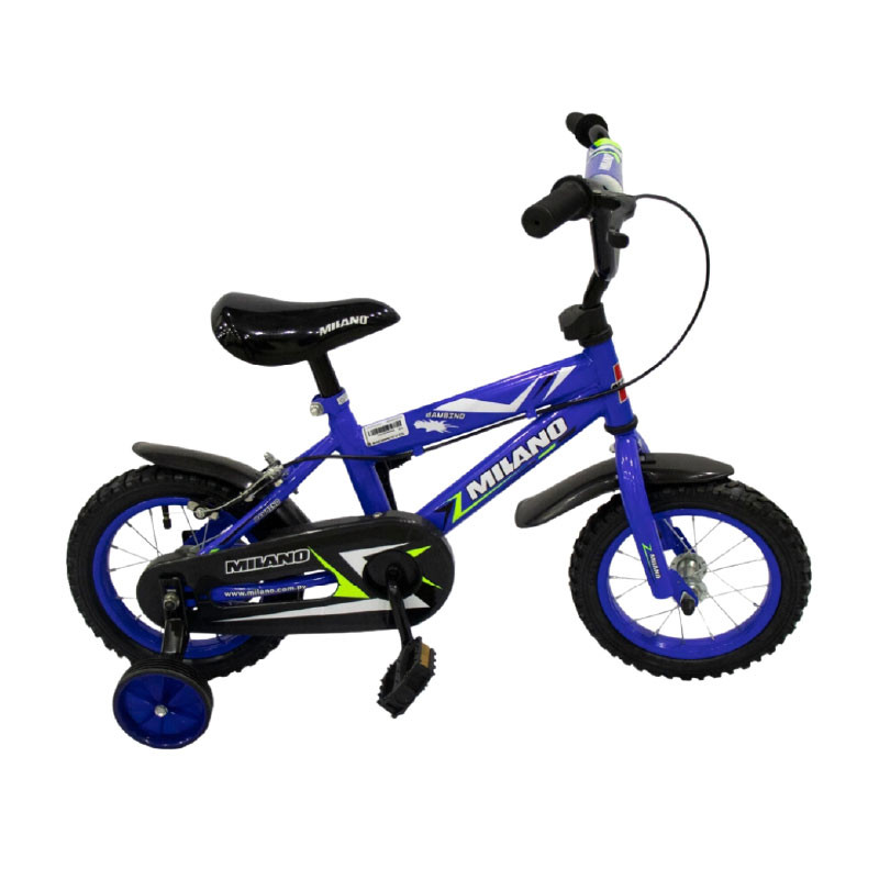 Bicicleta Milano Bambino 12" C/f Azul