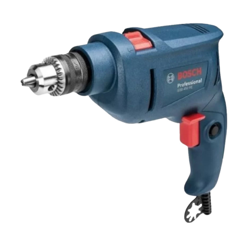 Дрель Bosch GSB450 450 Вт + набор 7 предметов по дереву 3-10 мм