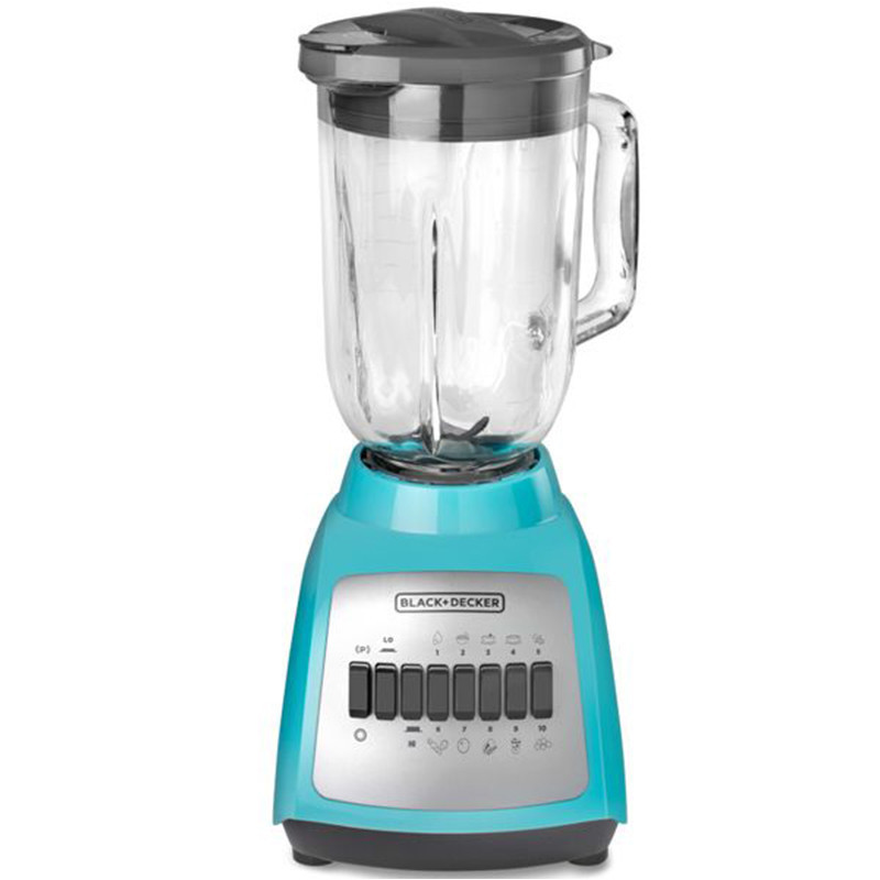 Блендер Black+Decker BLBD210GTCL-RT 1,5 л, 10 скоростей, стеклянная чаша