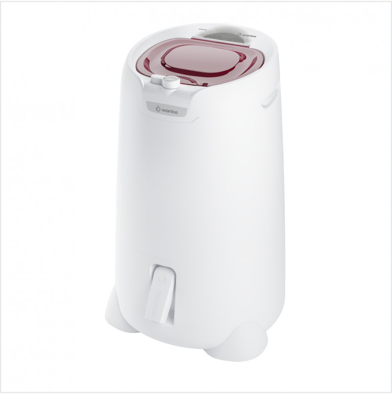 Центрифуга для белья Wanke Sofia 20 кг, белая, сиреневая крышка, 50C -220V