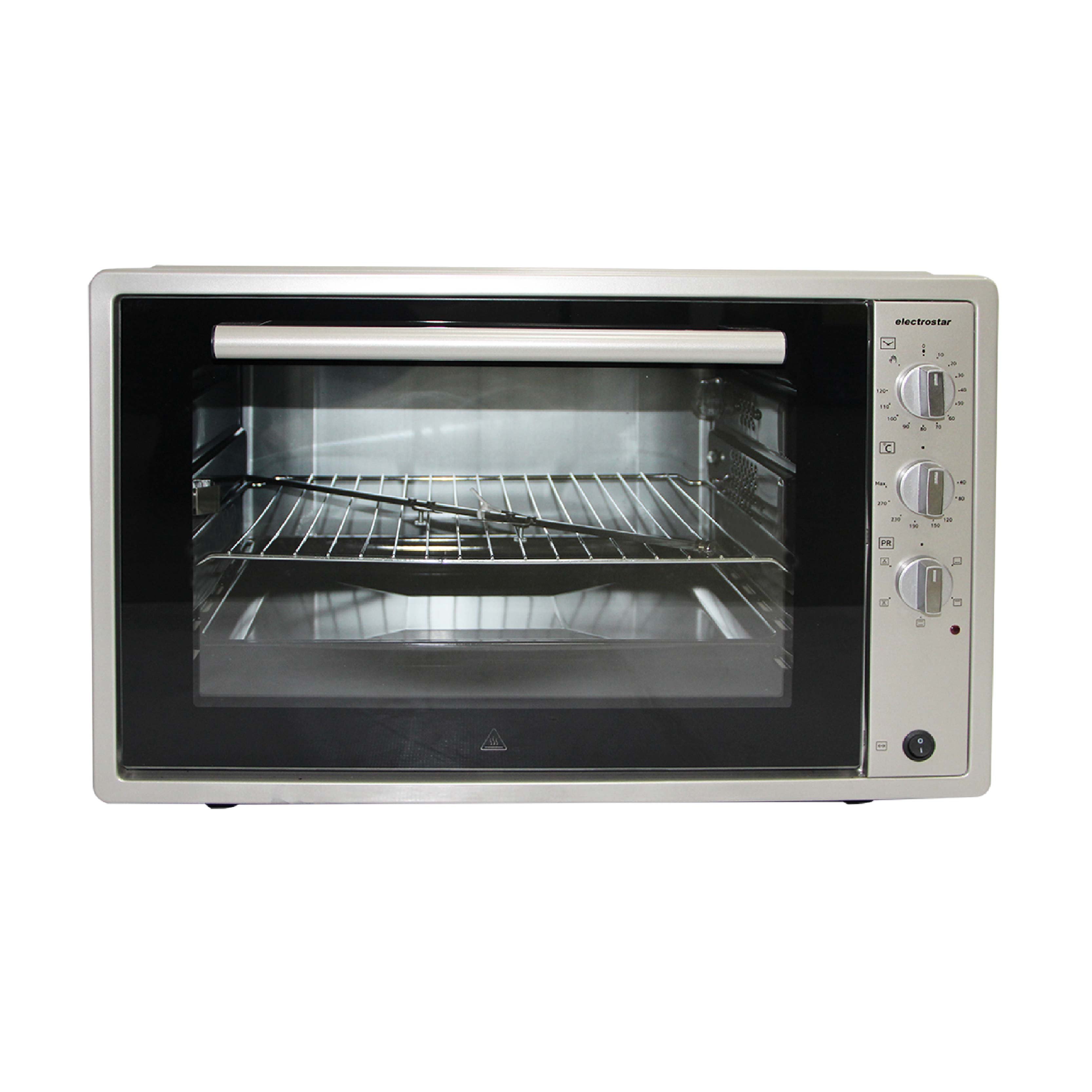 Электродуховка Electrostar Massimo 70 л с конвекцией, серая