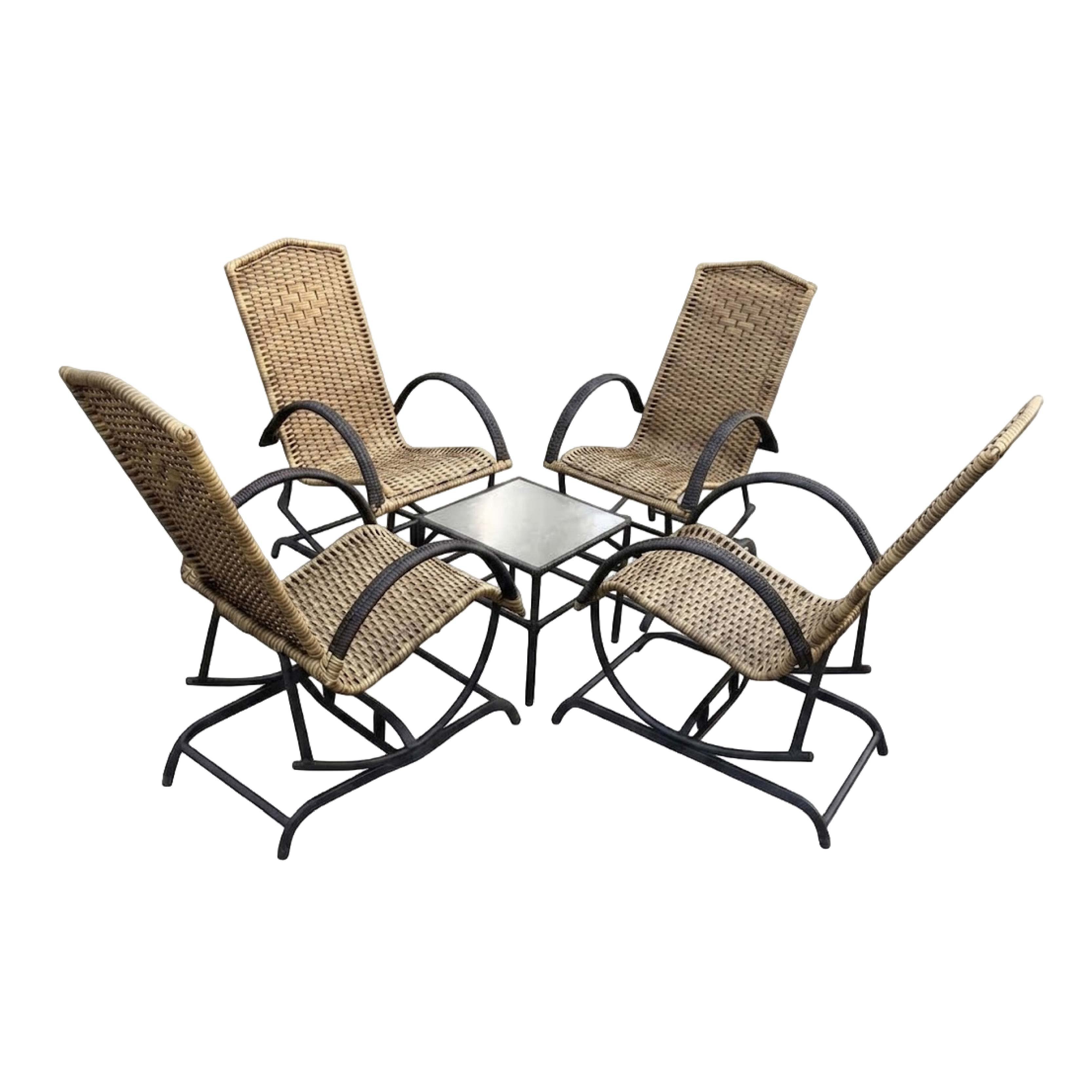 Juego De Jardin A&f Amacable 4S C/m. Capuchino