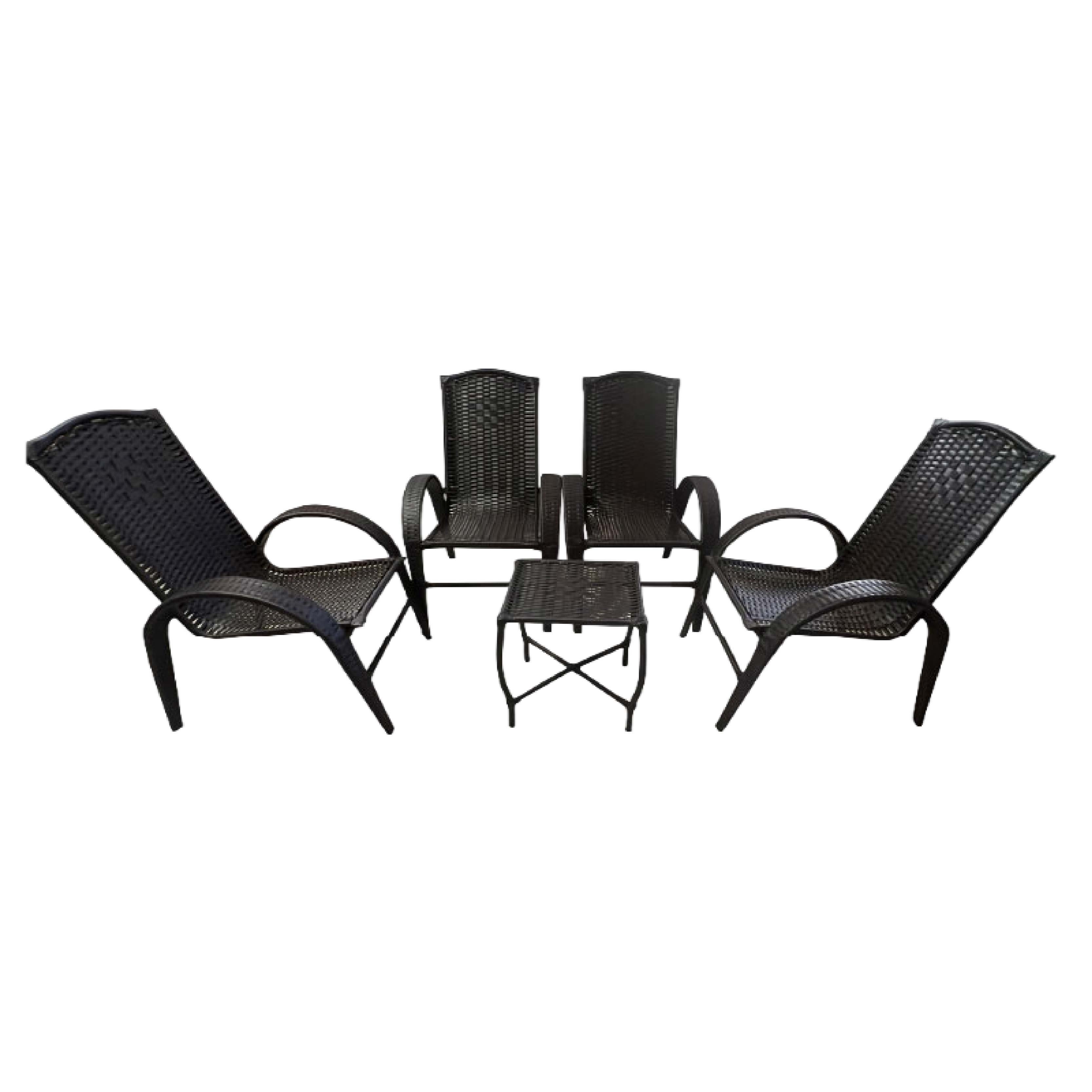 Juego De Jardin A&f Itaugua 4S C/m Tabaco