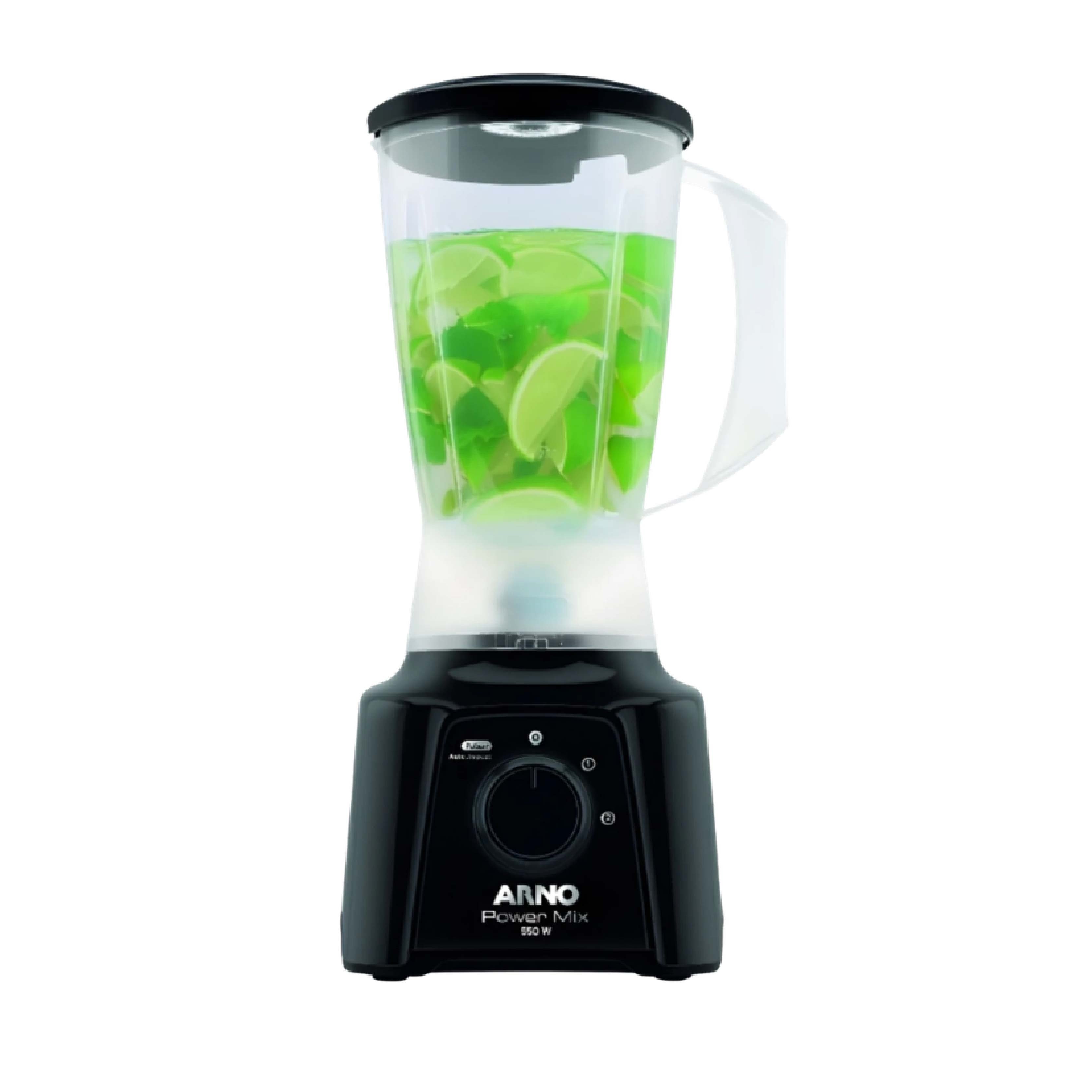 Блендер Arno LQ10 Power Mix 1,25 л, 2 скорости, 550 Вт, чёрный