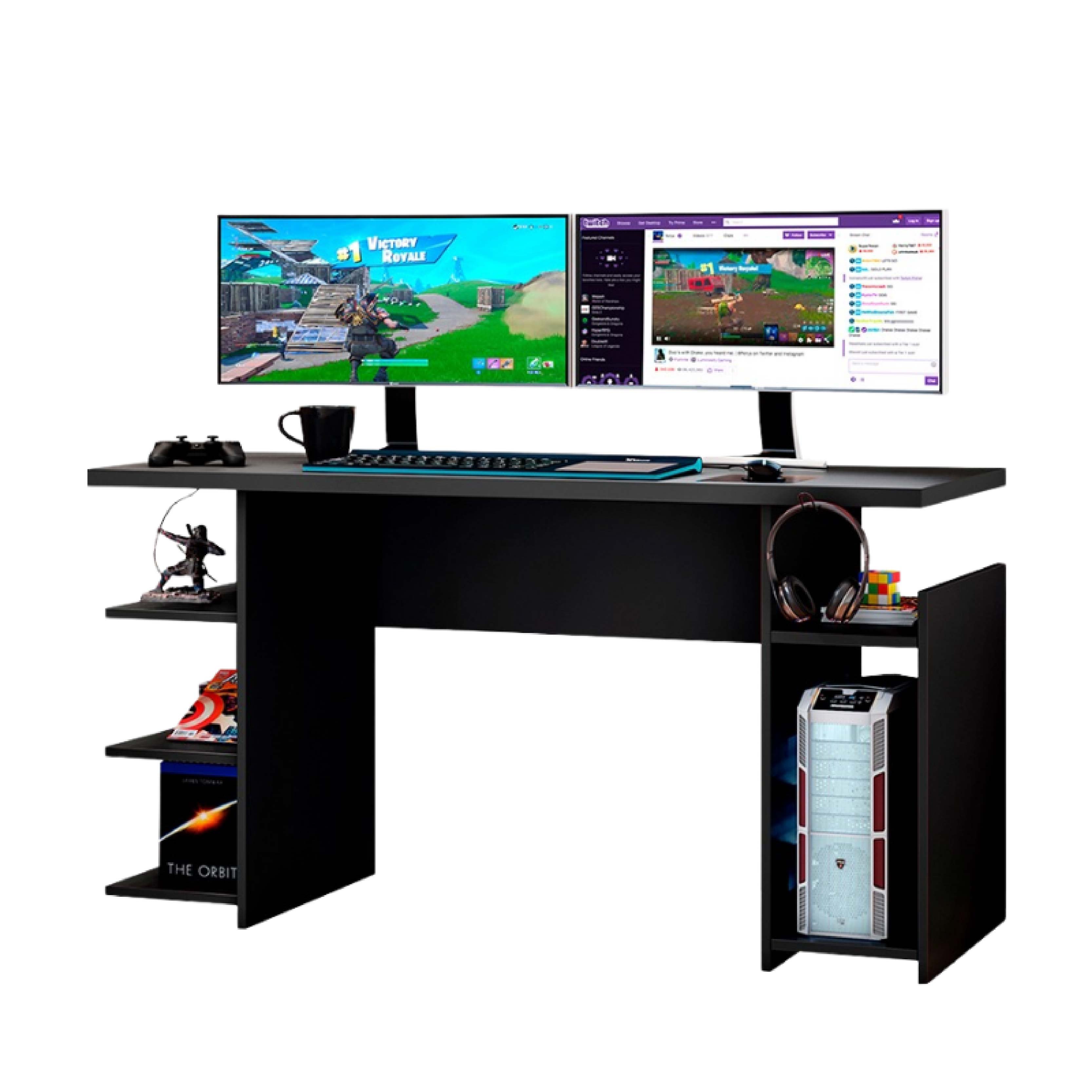 Escritorio Nobile Gamer NT2065 Notavel Negro