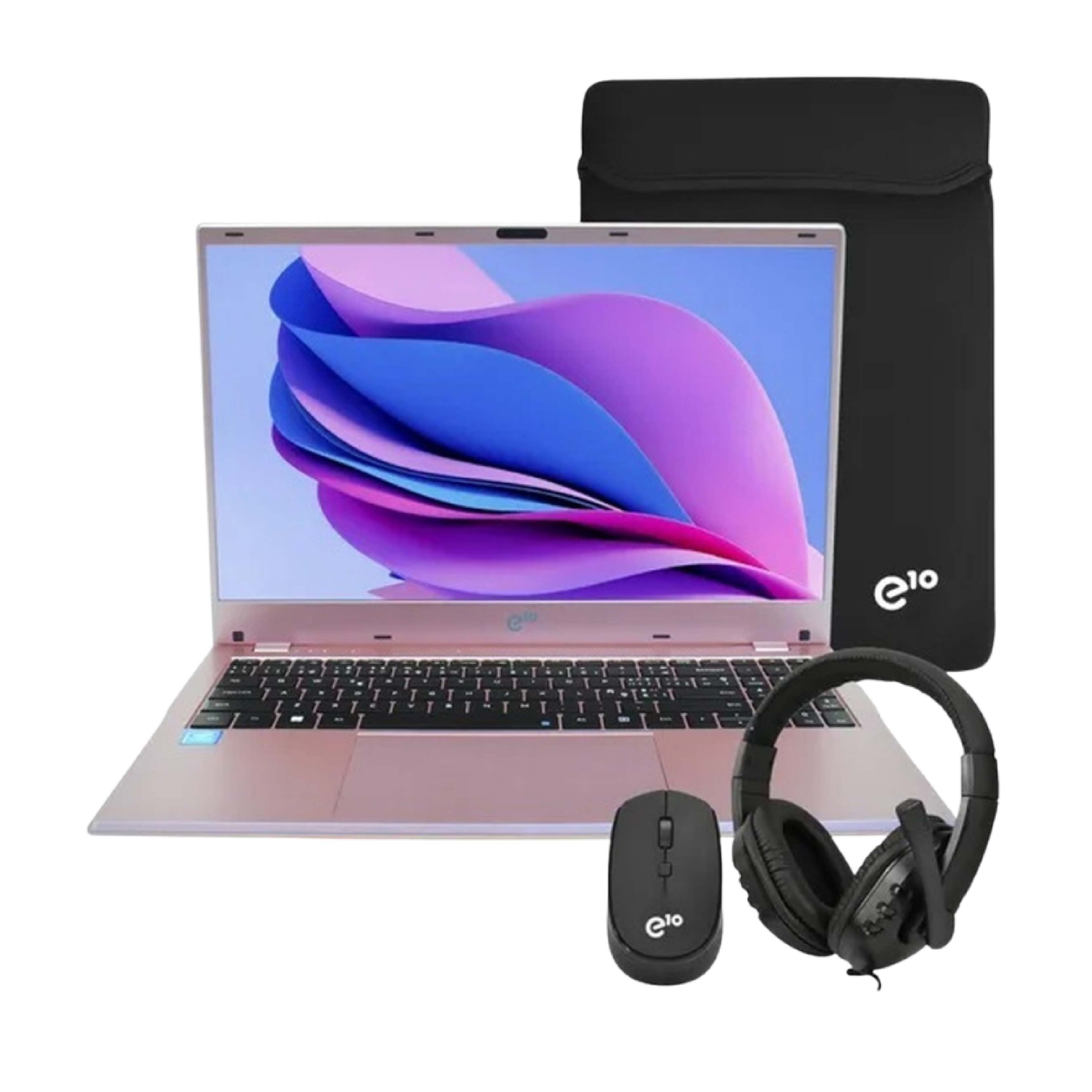 Ноутбук Acer Etbook CELN4020, 8 ГБ/128 ГБ SSD, 14", Windows 11, розовый + аксессуары